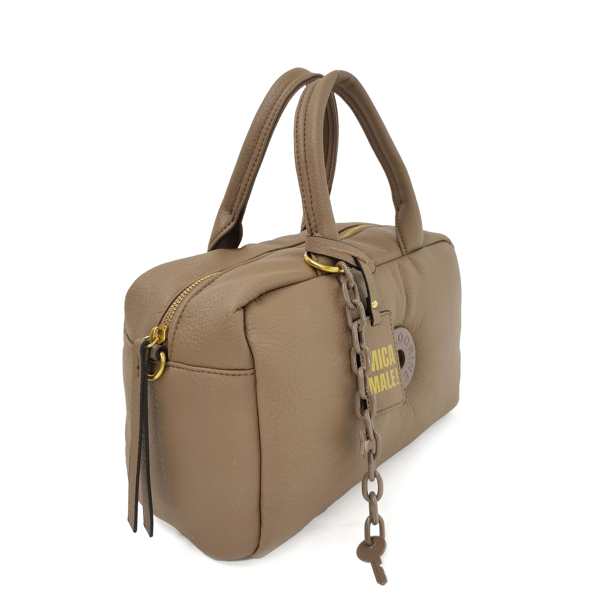 Dove-grey alex handbag - Women's Handbags | Le Pandorine