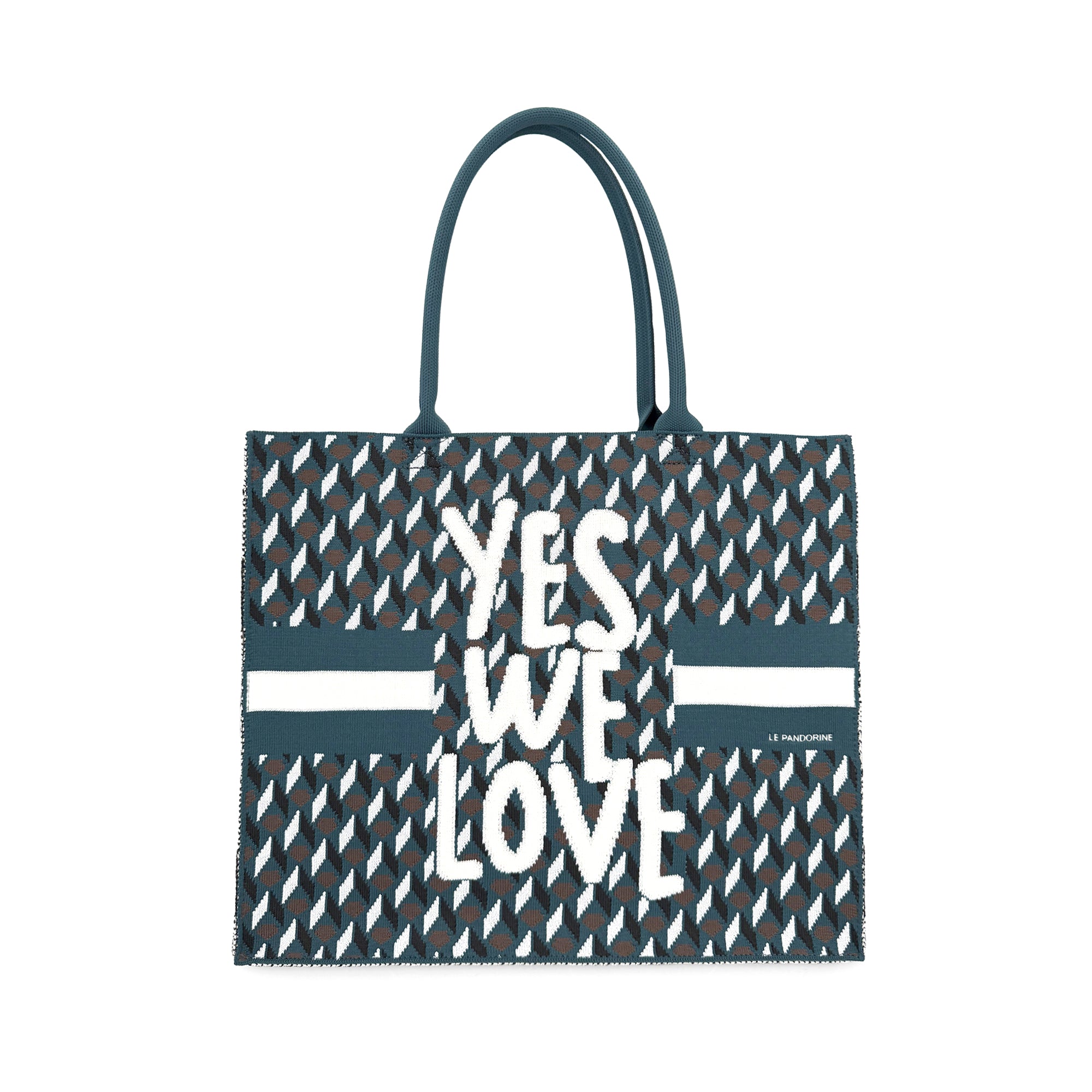 Shopping Media Bella colore verde militare - Borse Shopper | Le Pandorine