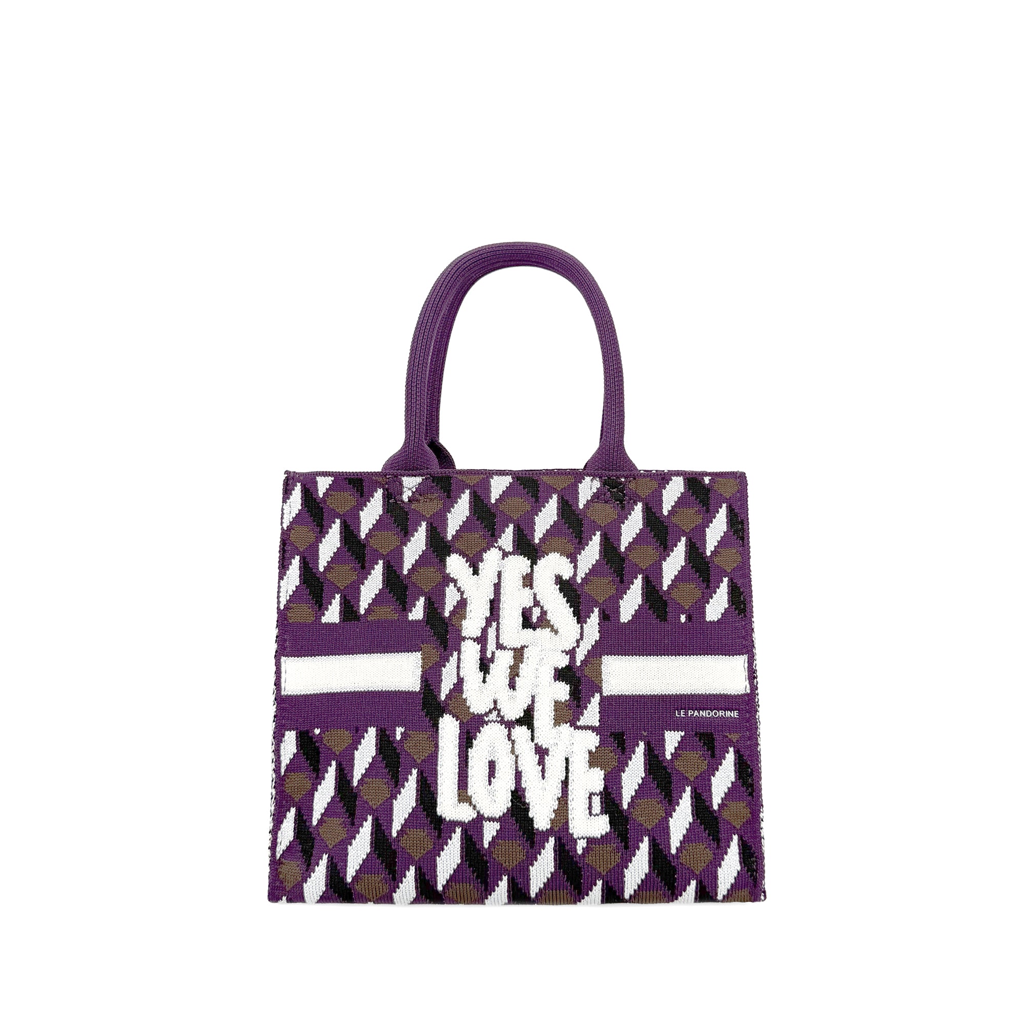 Shopping piccola Bella colore melanzana - Borse Shopper | Le Pandorine