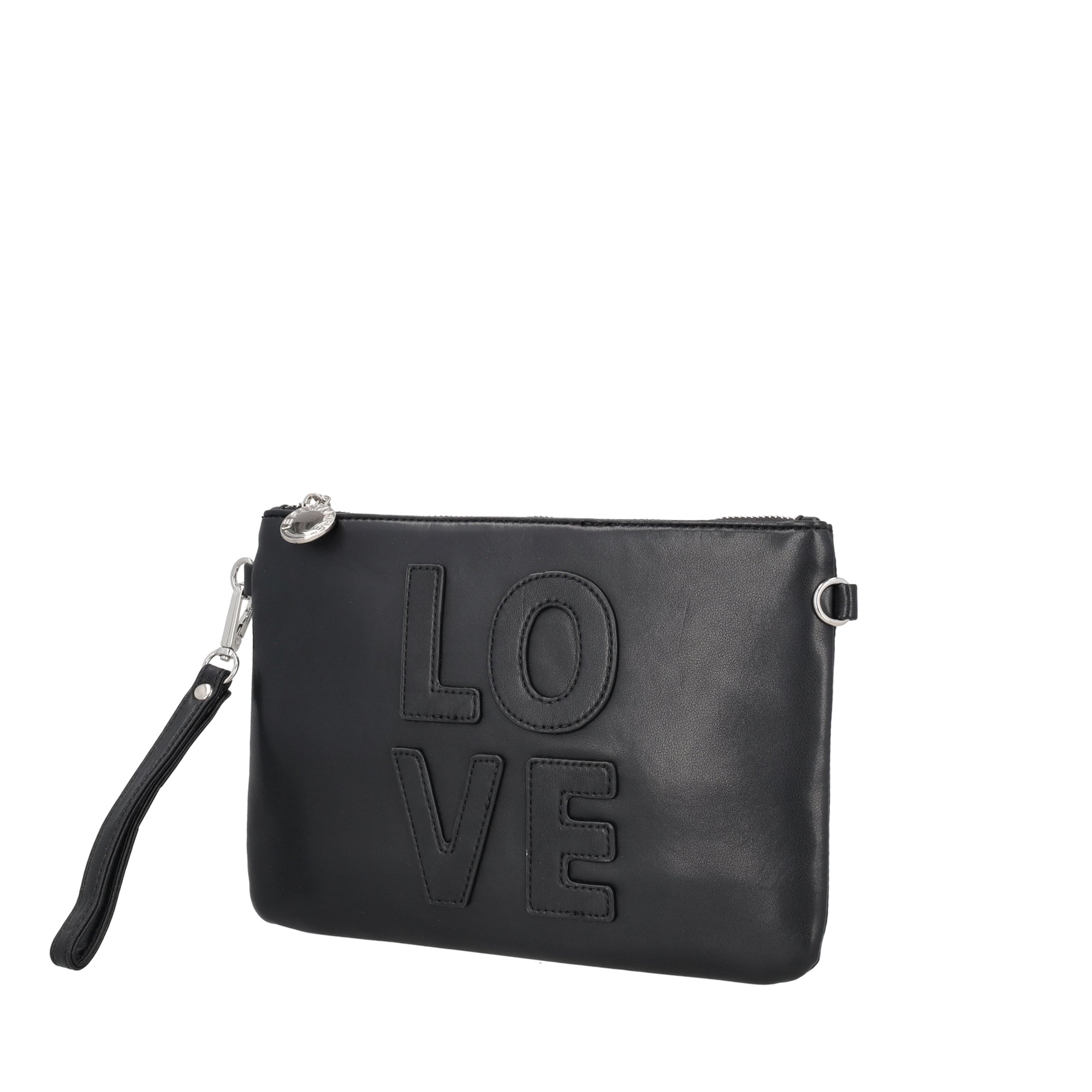 PF2523B71.C99 - Black gabry small clutch - BLACK | Le Pandorine