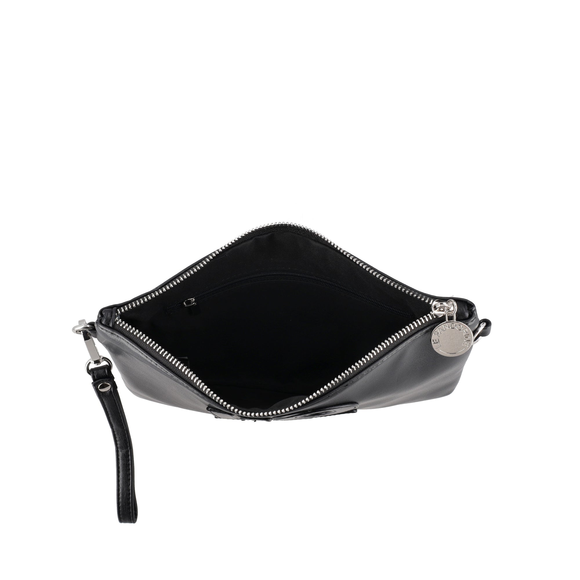 PF2523B71.C99 - Black gabry small clutch - BLACK | Le Pandorine