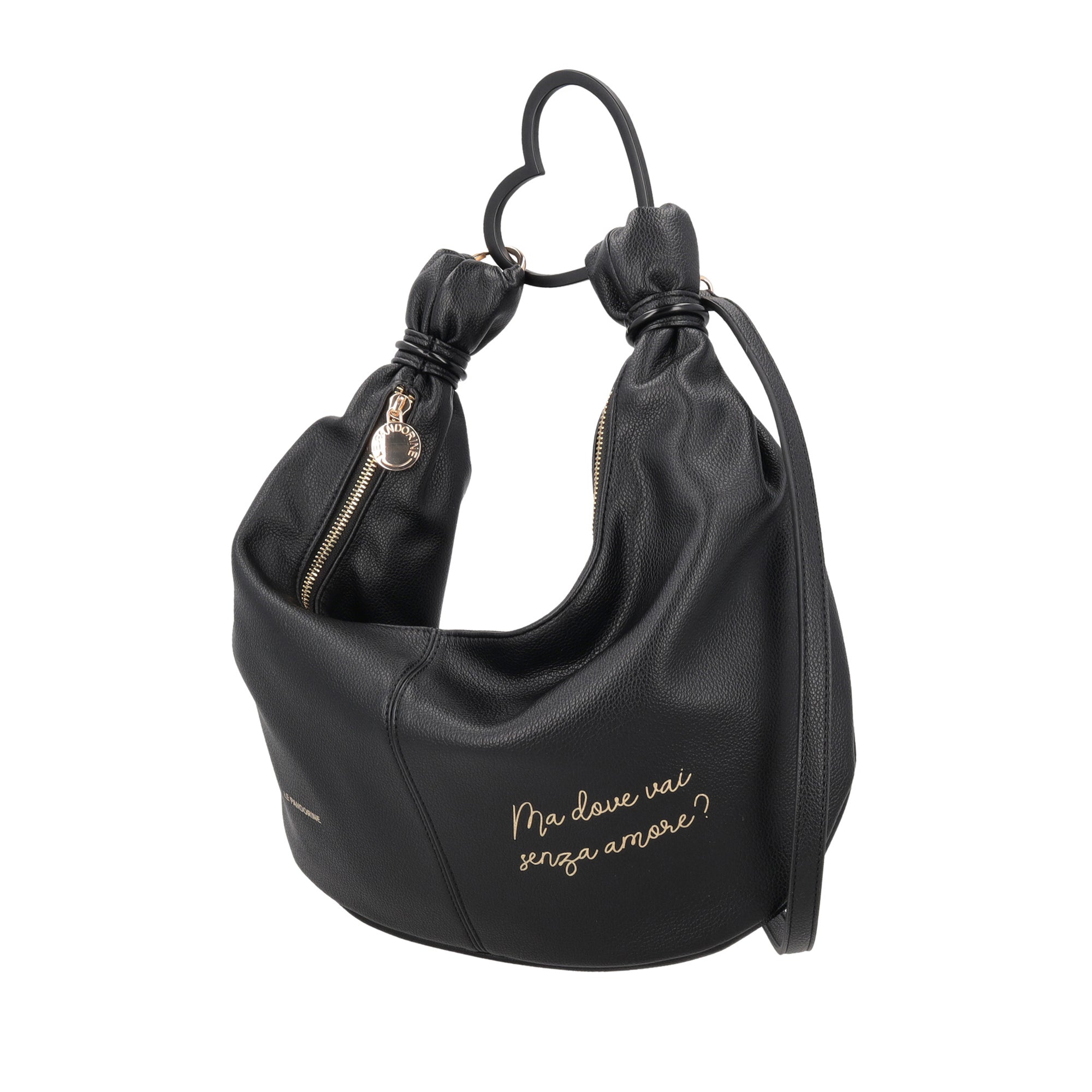 Black amore handbag - Women's Handbags | Le Pandorine