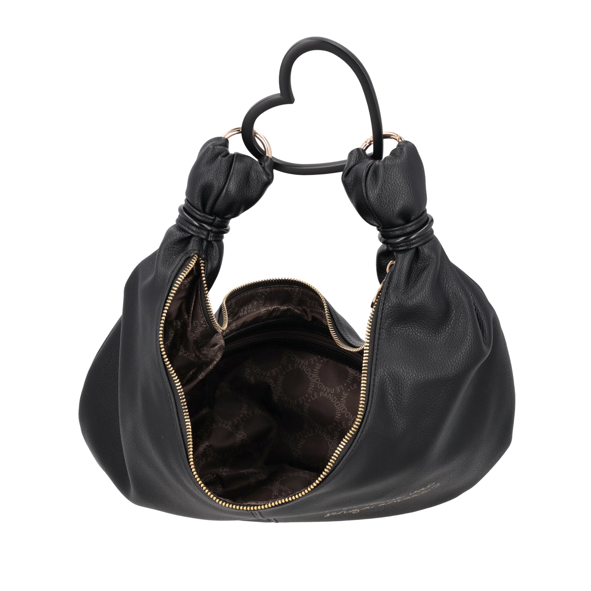 Black amore handbag - Women's Handbags | Le Pandorine