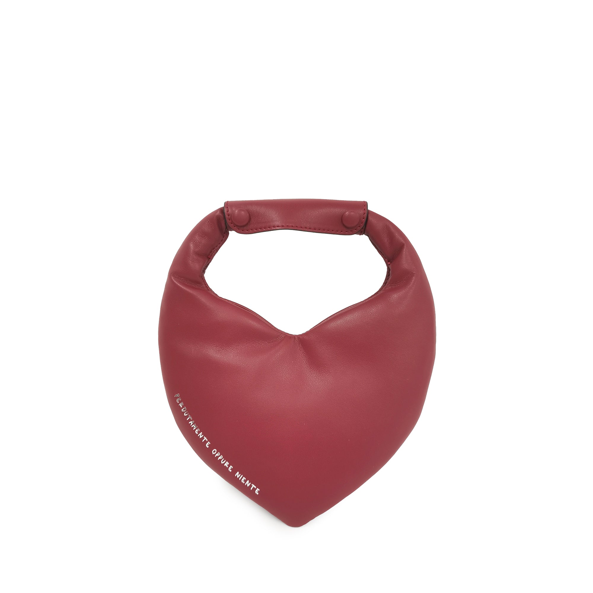 Bordeaux heart mini handbag - Women's Handbags | Le Pandorine