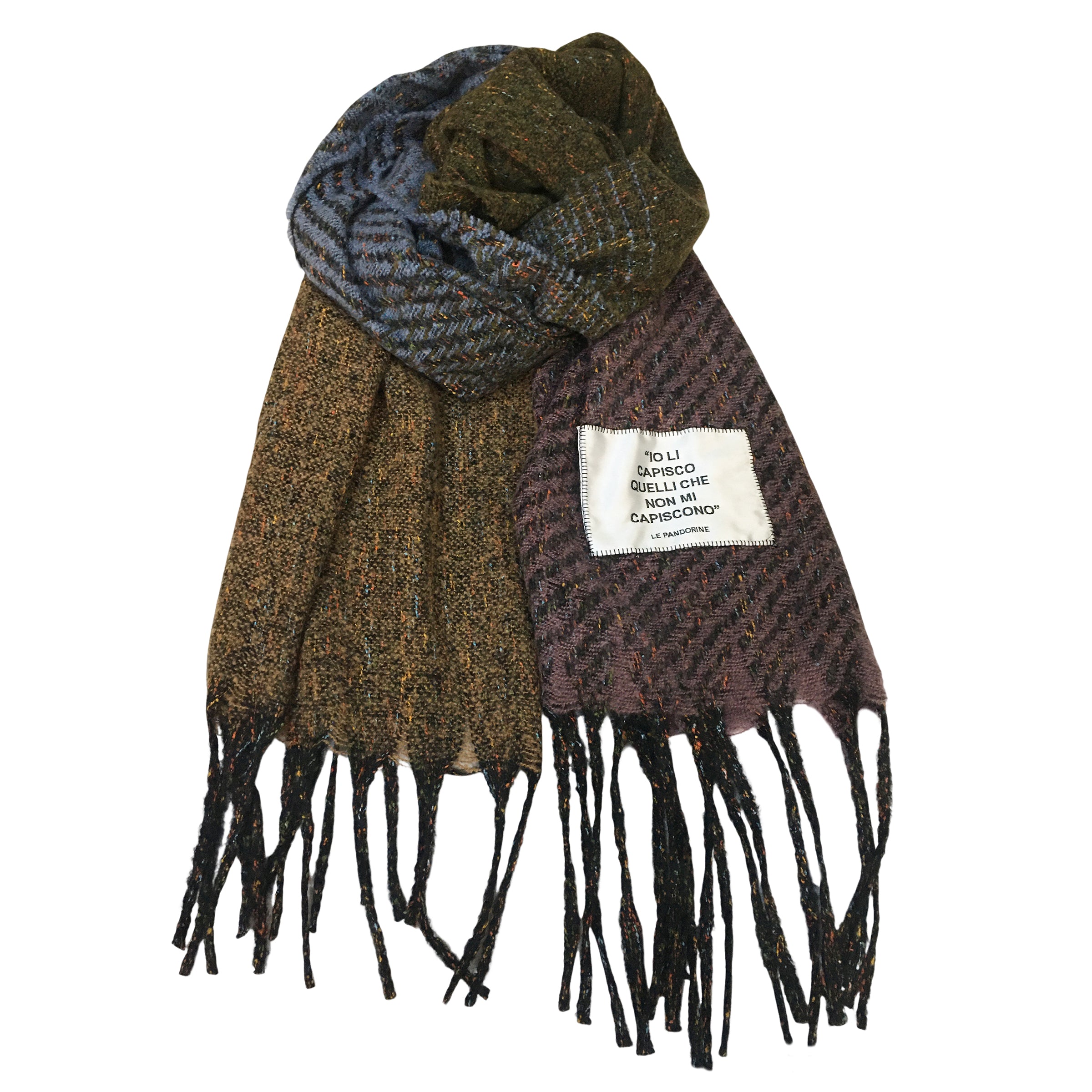 SCIARPA 65x185 Morgan colore marrone - MARRONE | Le Pandorine