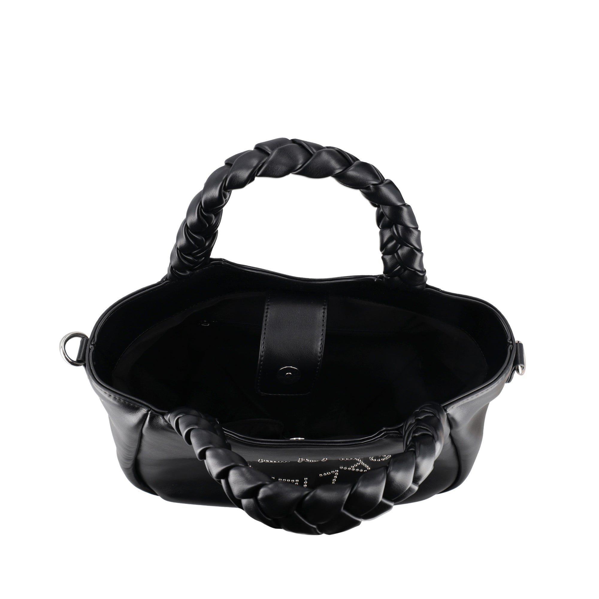 Black beatrice hobo bag medium - Women's Handbags | Le Pandorine