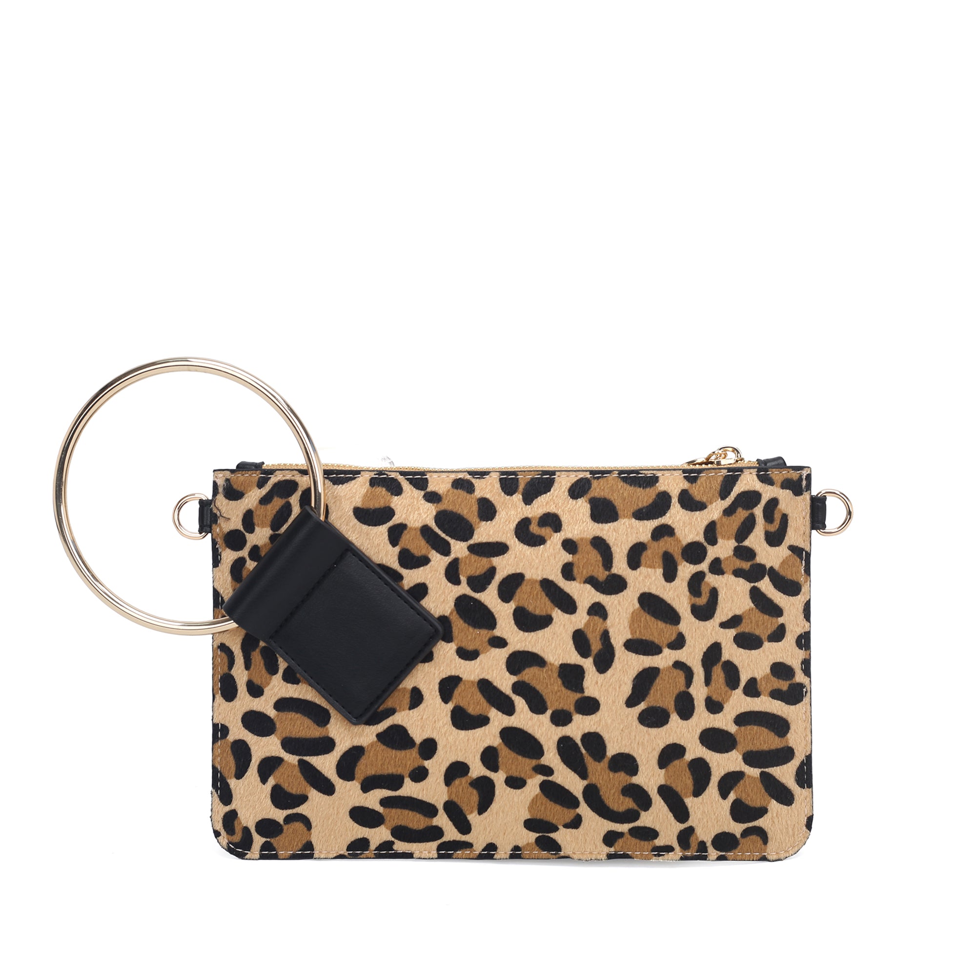 PF254B565.06M - Speckled rachel small clutch - BROWN | Le Pandorine