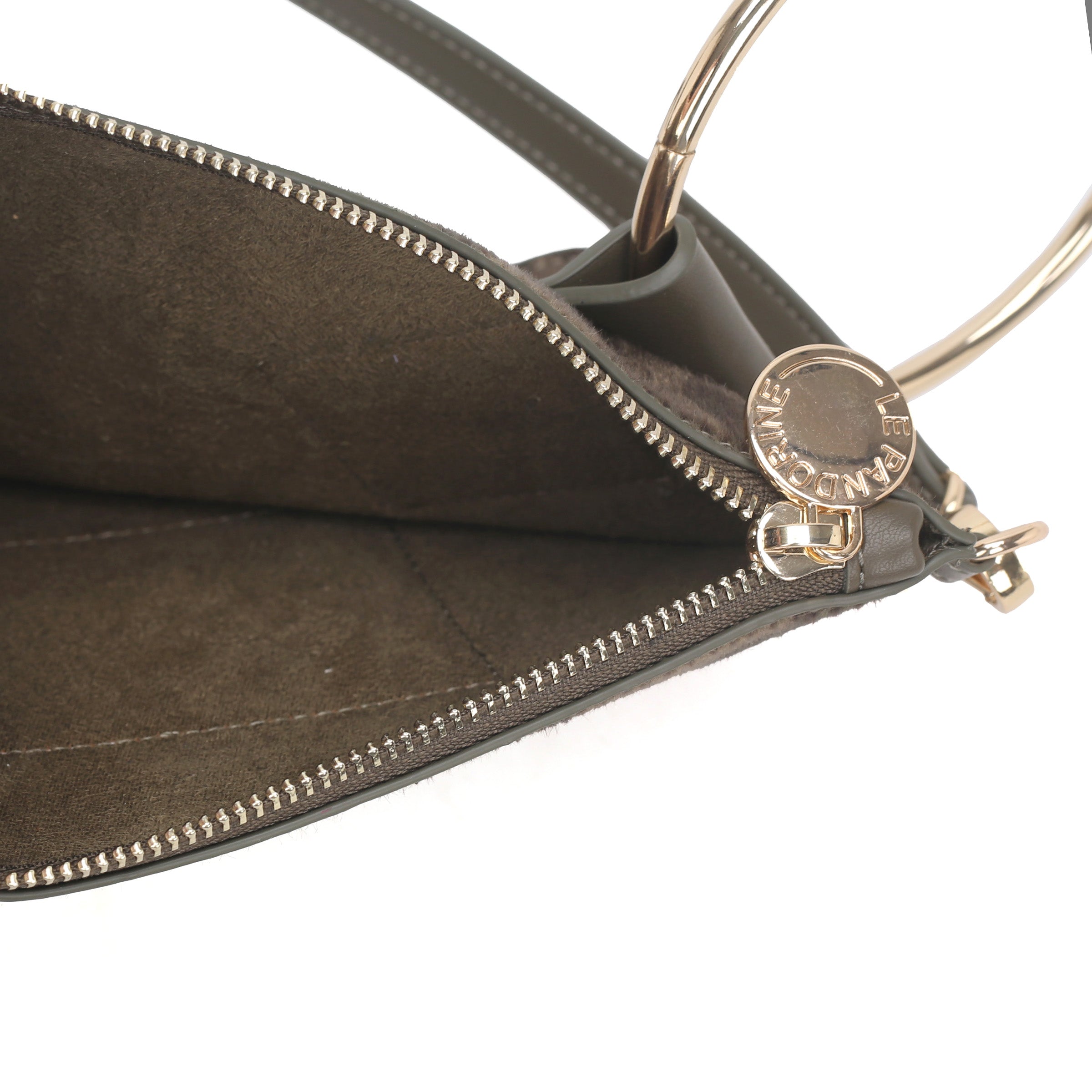 PF254B565.C45 - Camouflage rachel small clutch - GREEN | Le Pandorine