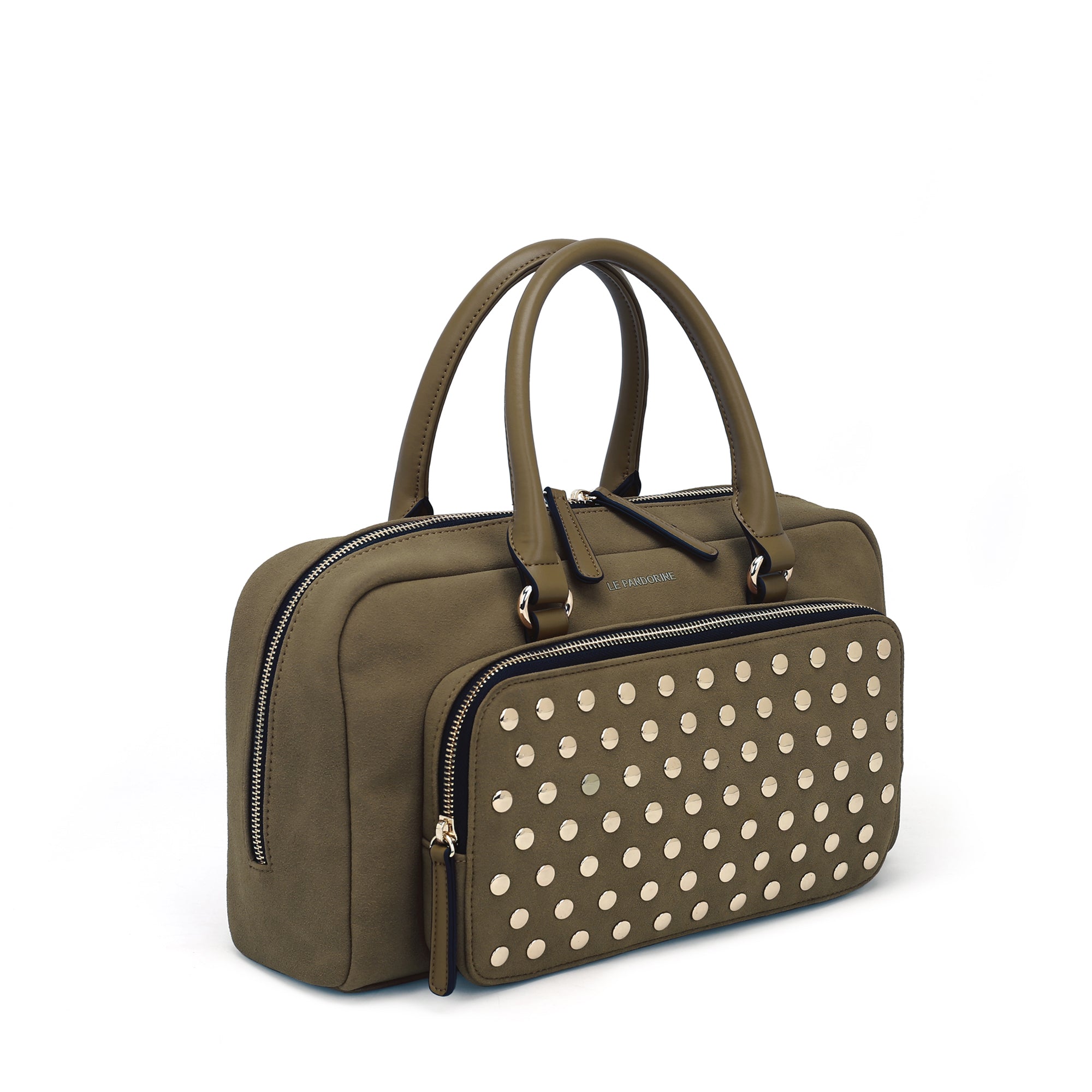 Military green patty handbag - Women's Handbags | Le Pandorine