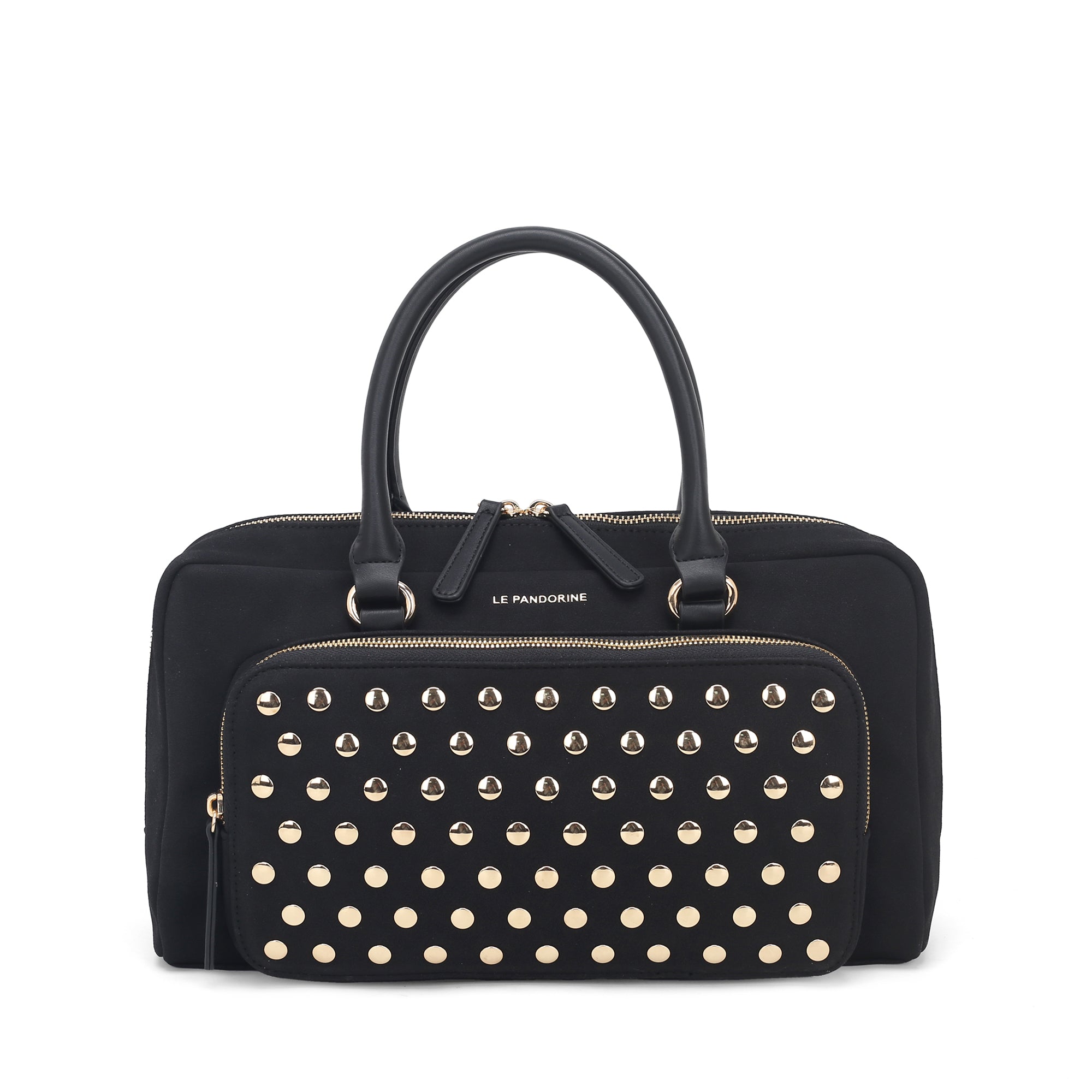 Black patty handbag - Women's Handbags | Le Pandorine