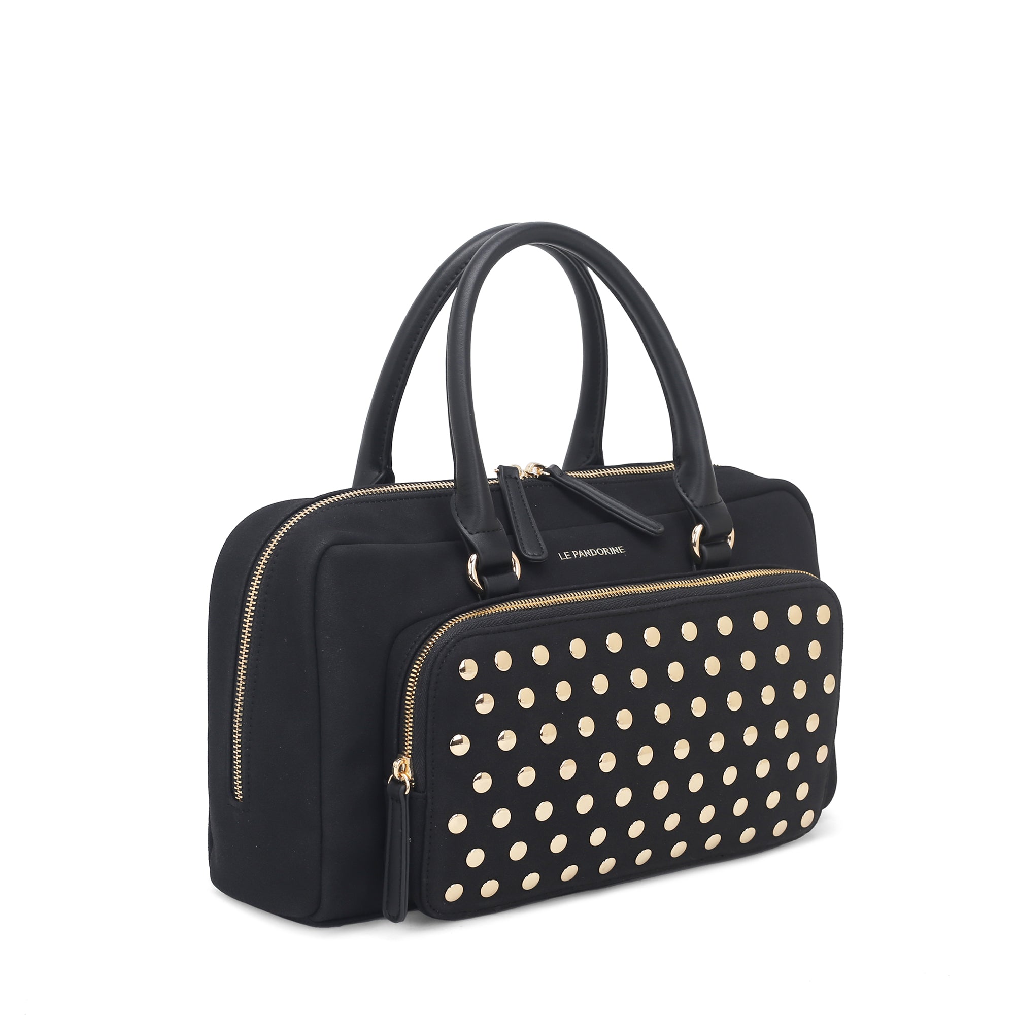 Black patty handbag - Women's Handbags | Le Pandorine