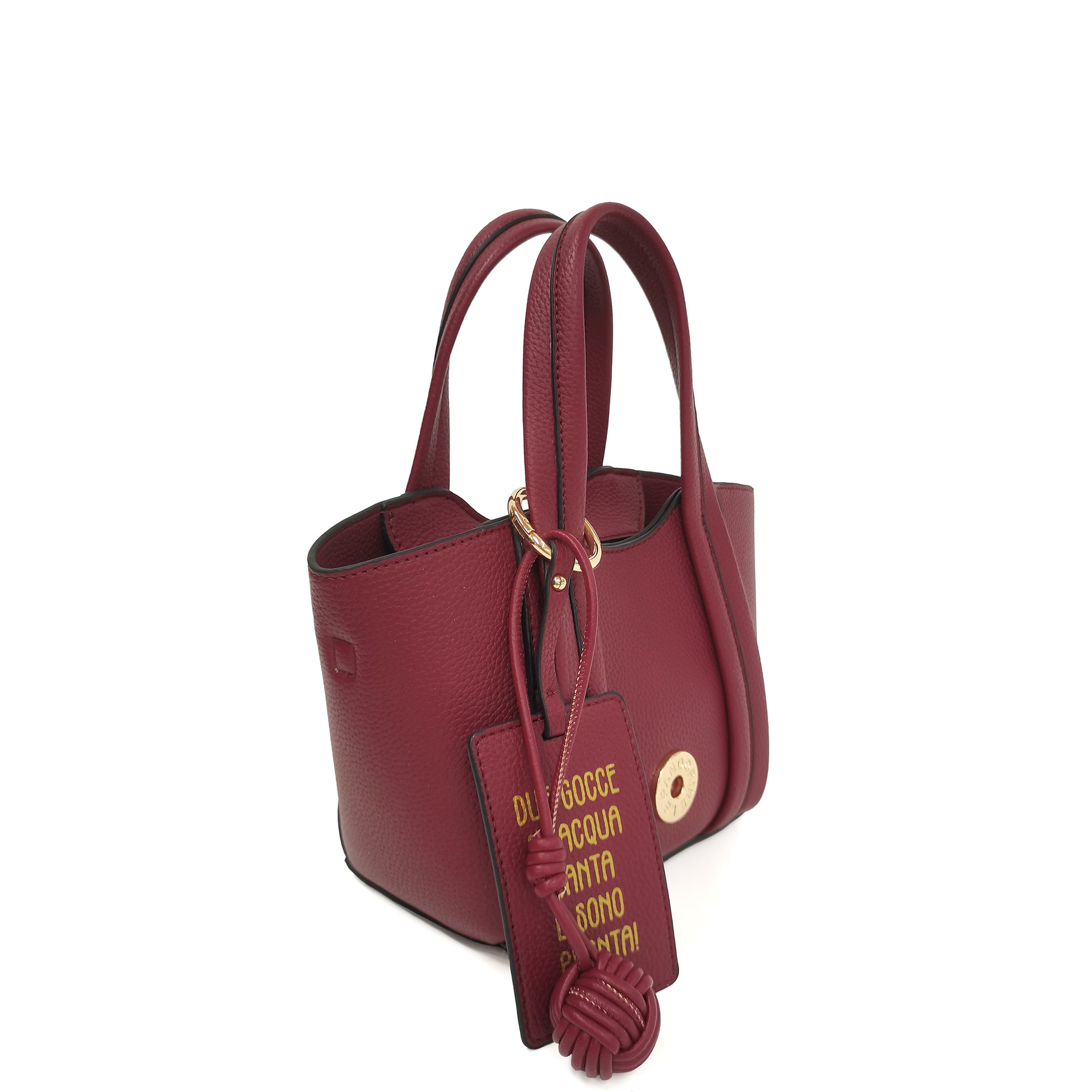PF255B576.C23 - Borsa a mano Vicky colore bordeaux - ROSSO | Le Pandorine