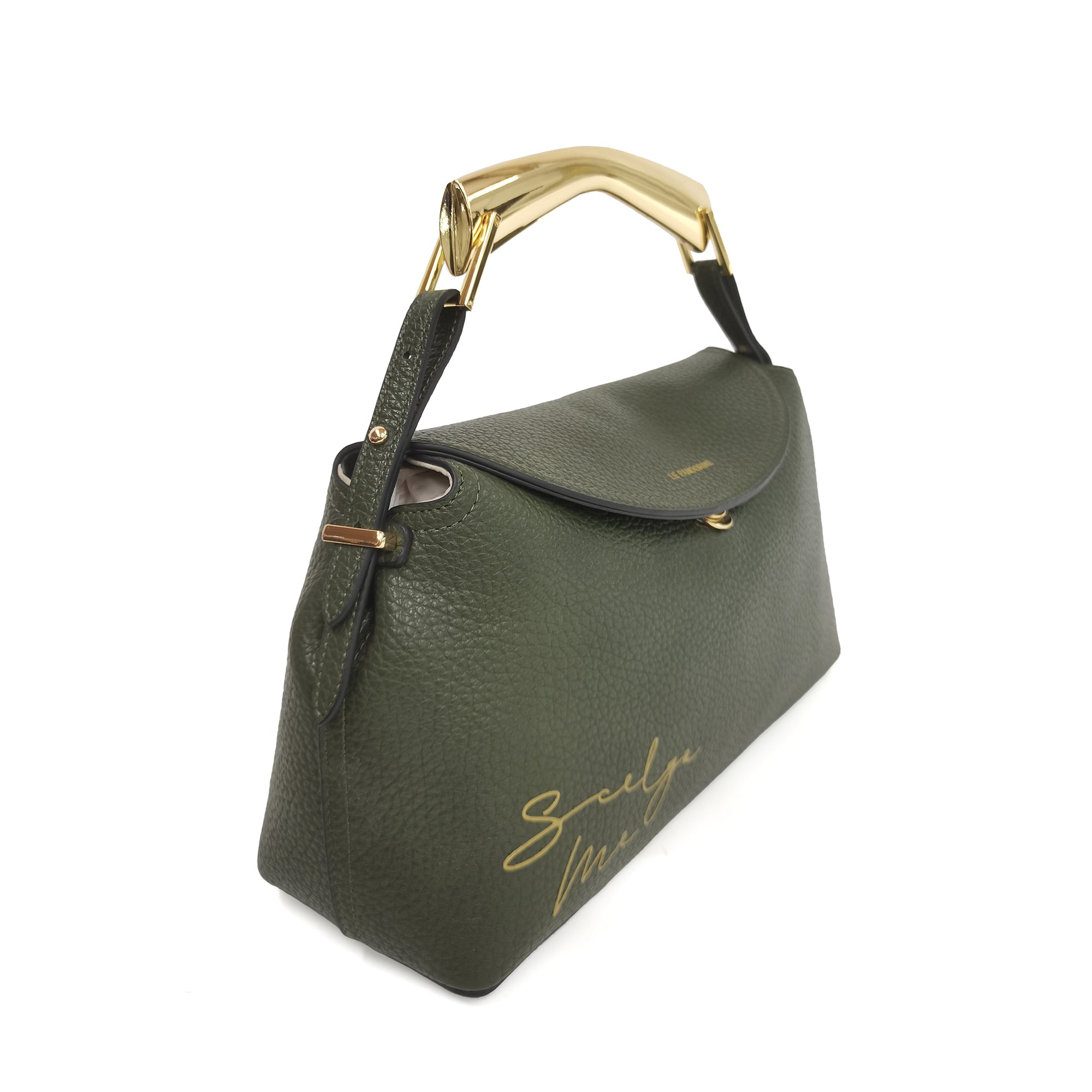 Military green denise handbag - Women's Handbags | Le Pandorine