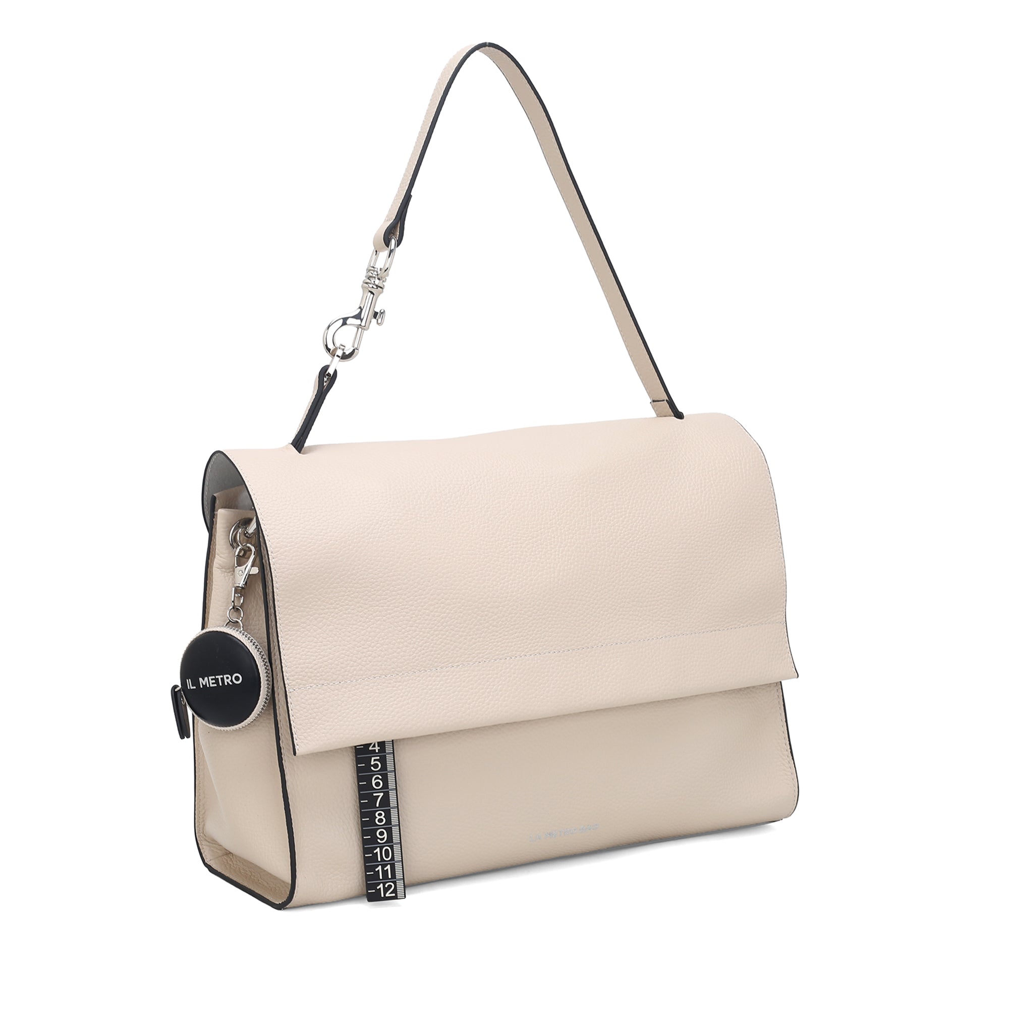 PF25AB300.C08 - ivory LMB Shoulder Bag - NATURAL | Le Pandorine
