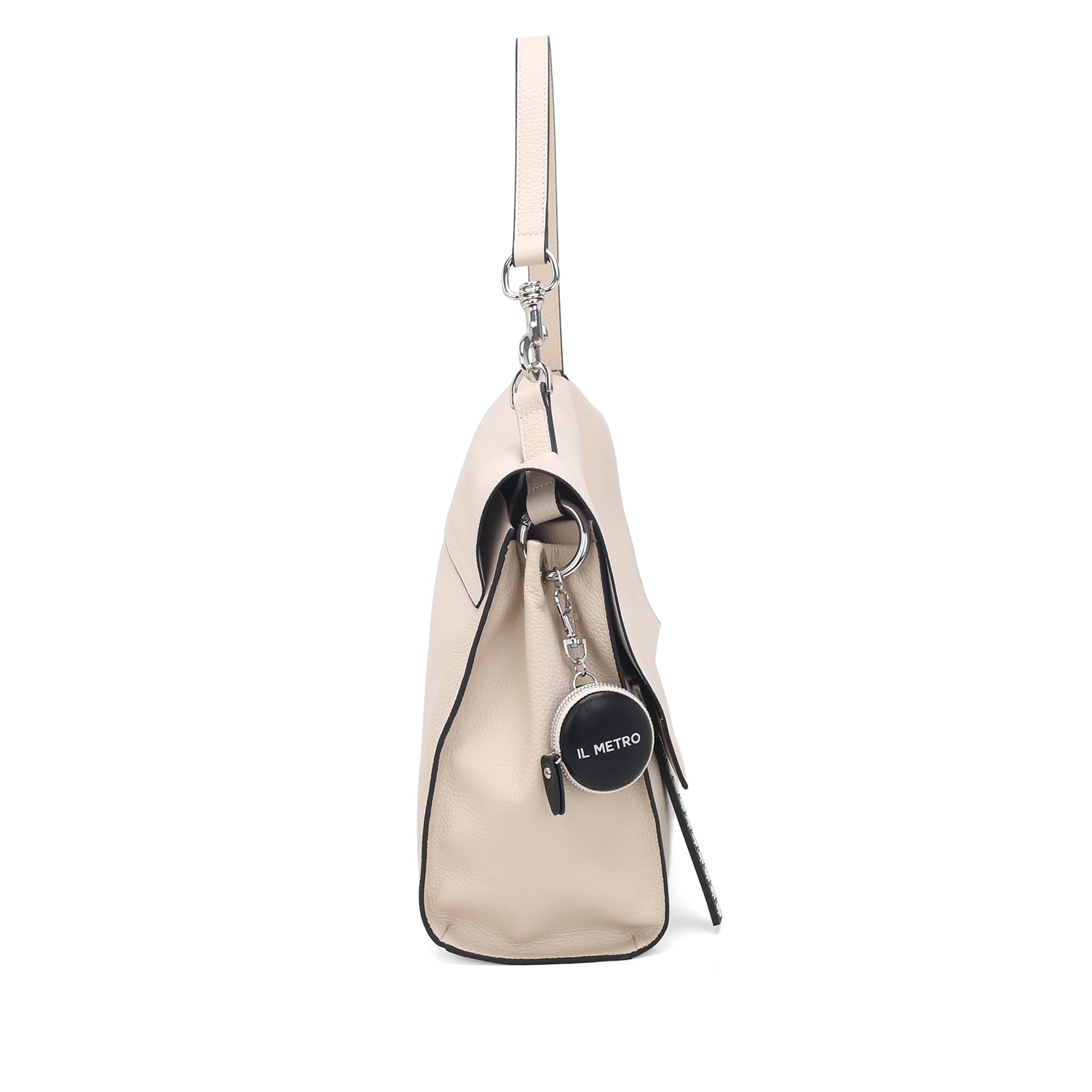 PF25AB300.C08 - ivory LMB Shoulder Bag - NATURAL | Le Pandorine