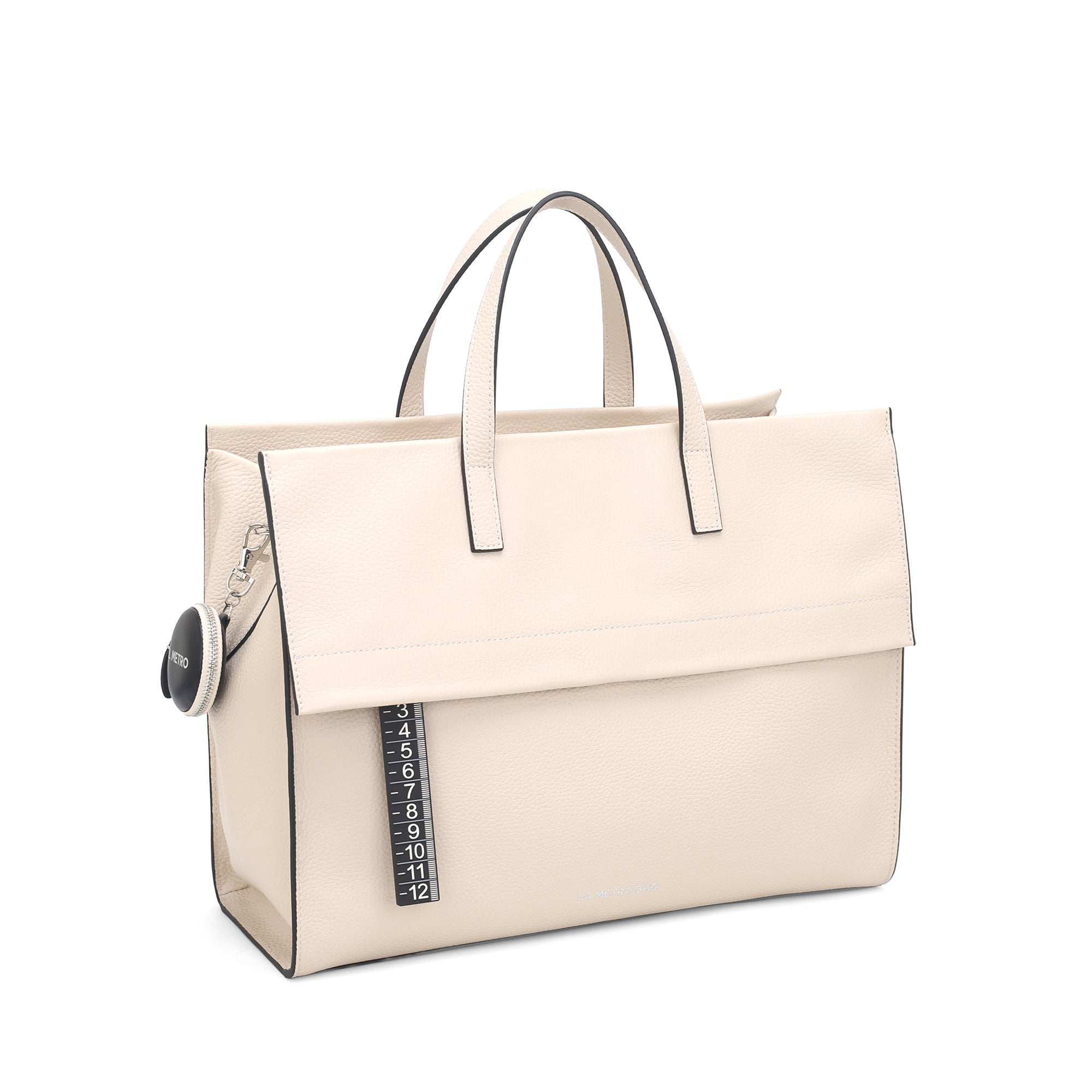 PF25AB310.C08 - Bosa a mano La Metro Bag colore avorio - NATURALE | Le Pandorine