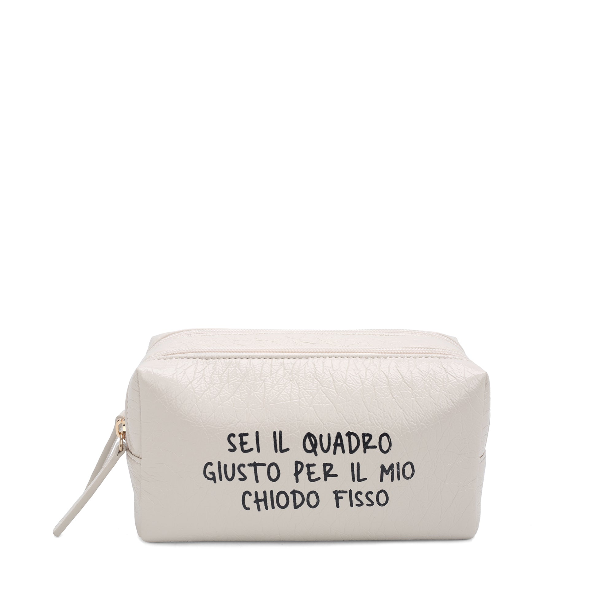 PF2633B98.C0R - Trousse Pillole con scritta colore panna | Le Pandorine
