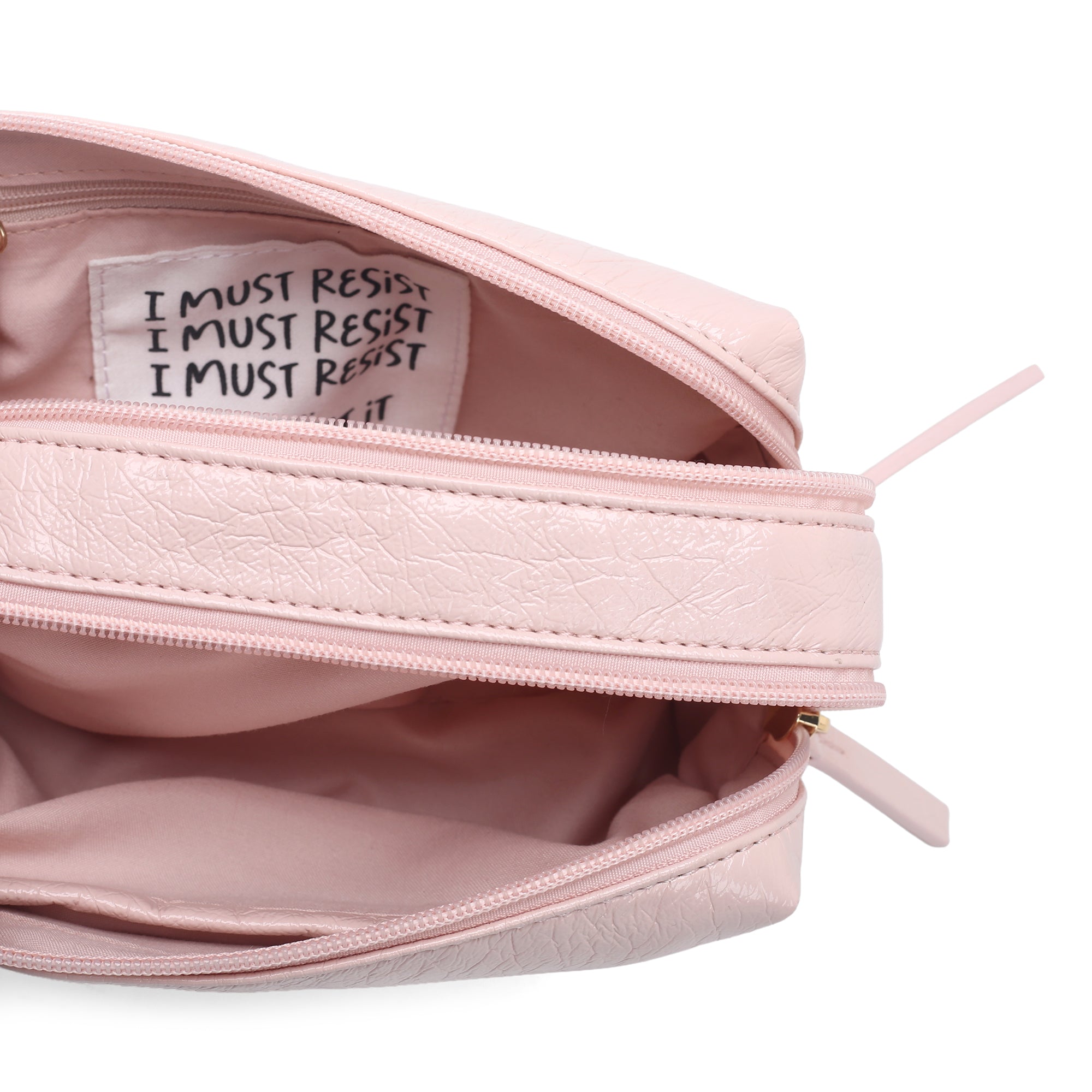 PF2633B98.C21 - Trousse Pillole con scritta colore rosa - ROSA | Le Pandorine