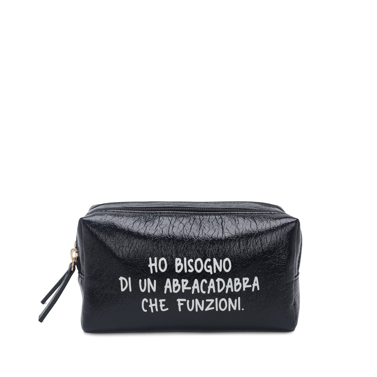 PF2633B98.C99 - Trousse Pillole con scritta colore nero - NERO | Le Pandorine