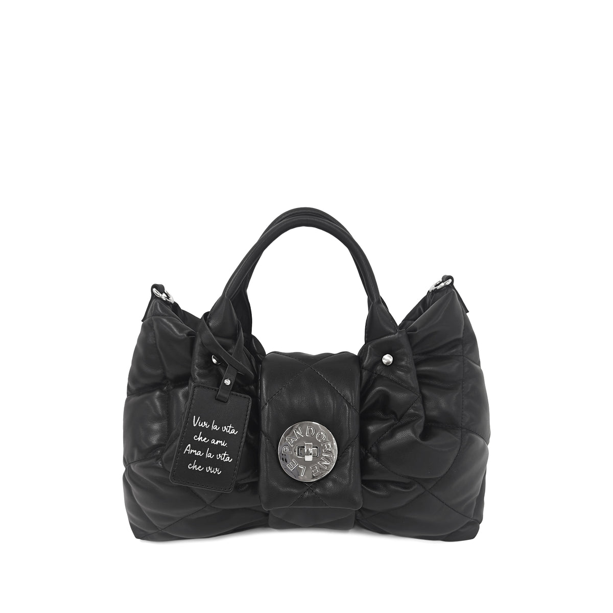 PF2640B68.C99 - Borsa piccola a fiocco Seul colore nero - NERO | Le Pandorine