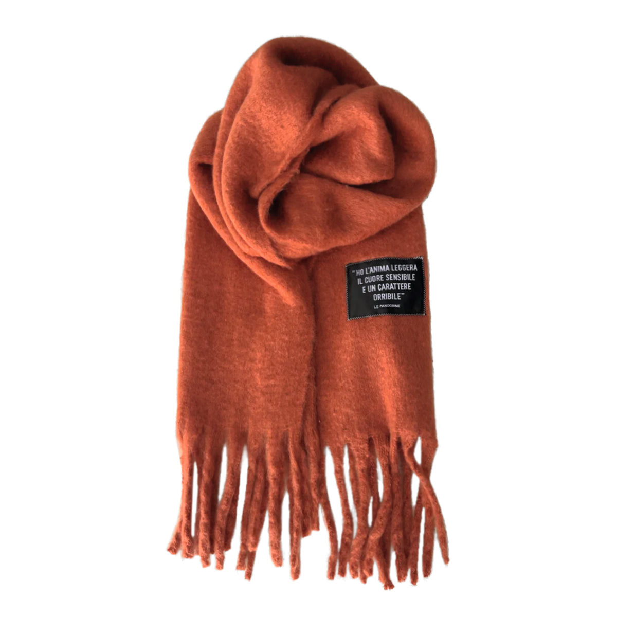 PF2640F40.C50 - Aspen scarf orange color - ORANGE | Le Pandorine