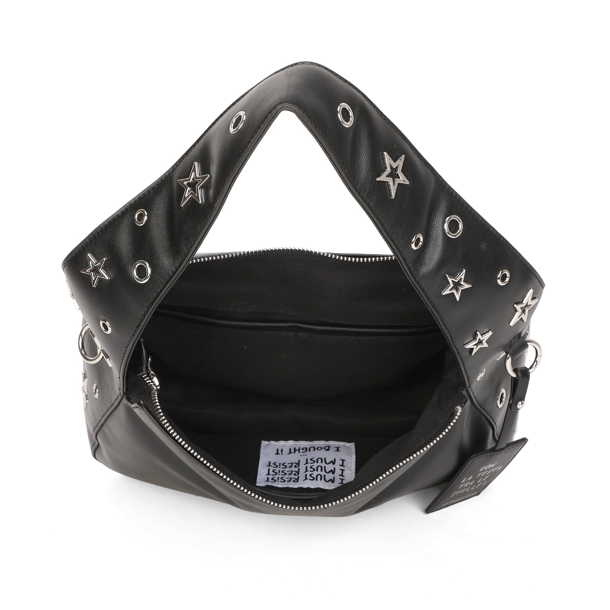 PF2642B31.C99 - Borsa a spalla Las Vegas colore nero - NERO | Le Pandorine
