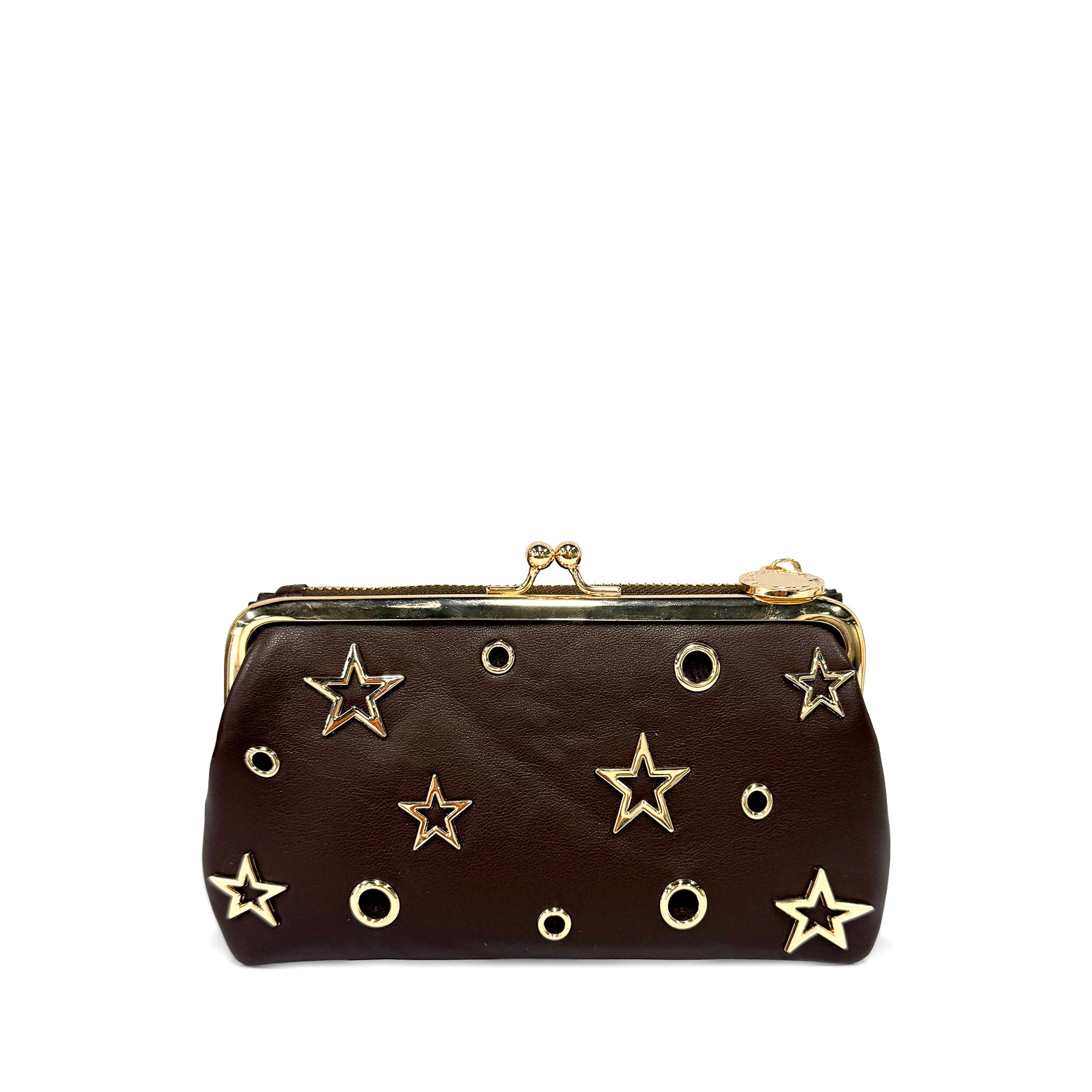 PF2642B32.C60 - Pochette piccola Las Vegas colore testa di moro - MARRONE | Le Pandorine