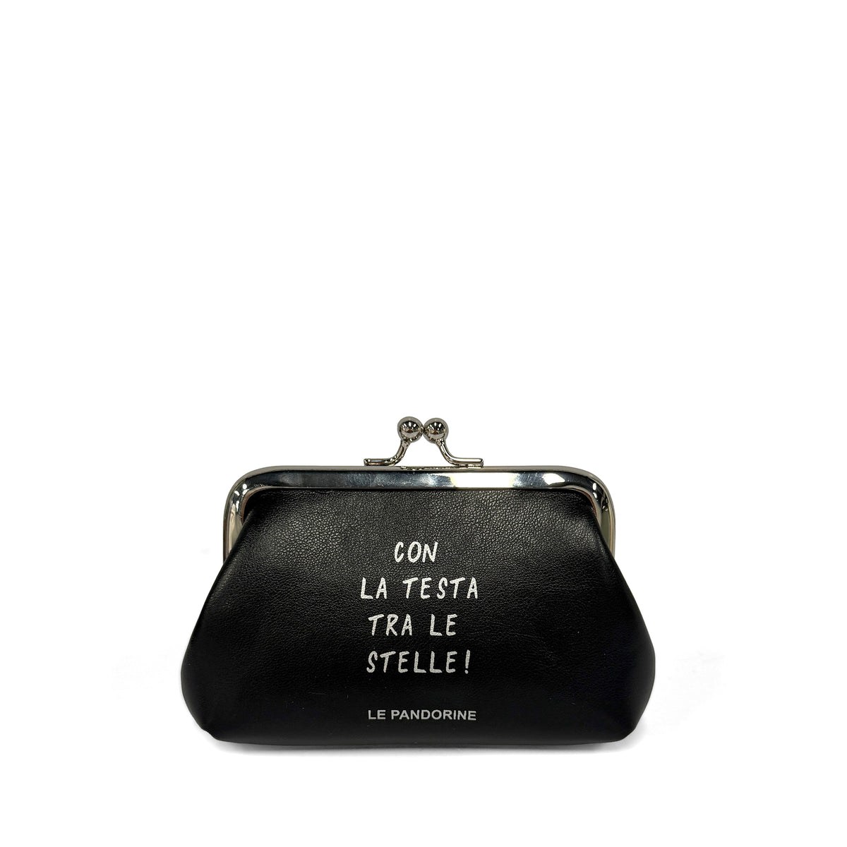 Portamonete Las Vegas con borchie colore nero - Accessori Donna | Le Pandorine