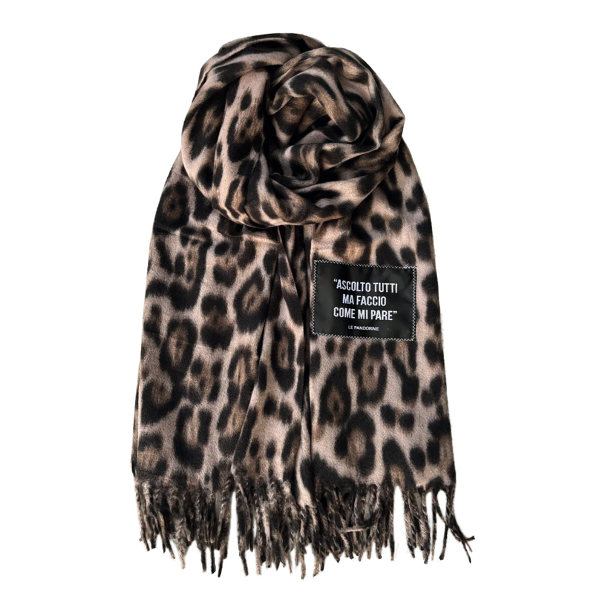 PF2646F46.OAX - Sciarpa Aprica colore maculato beige | Le Pandorine