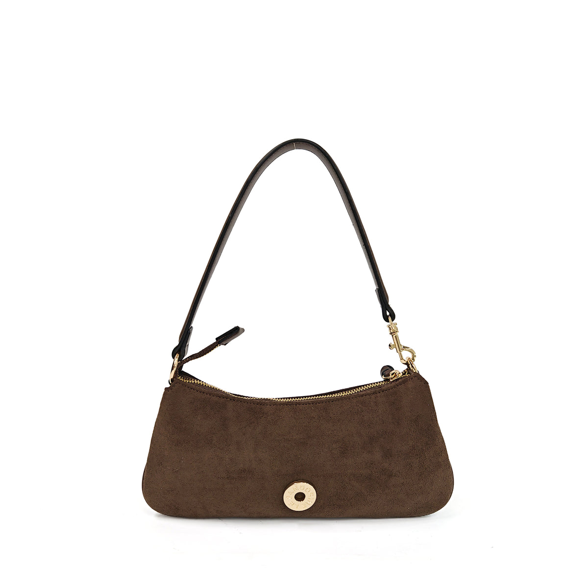 Dark brown Vicky shoulder bag - Women's Crossbody Bag | Le Pandorine