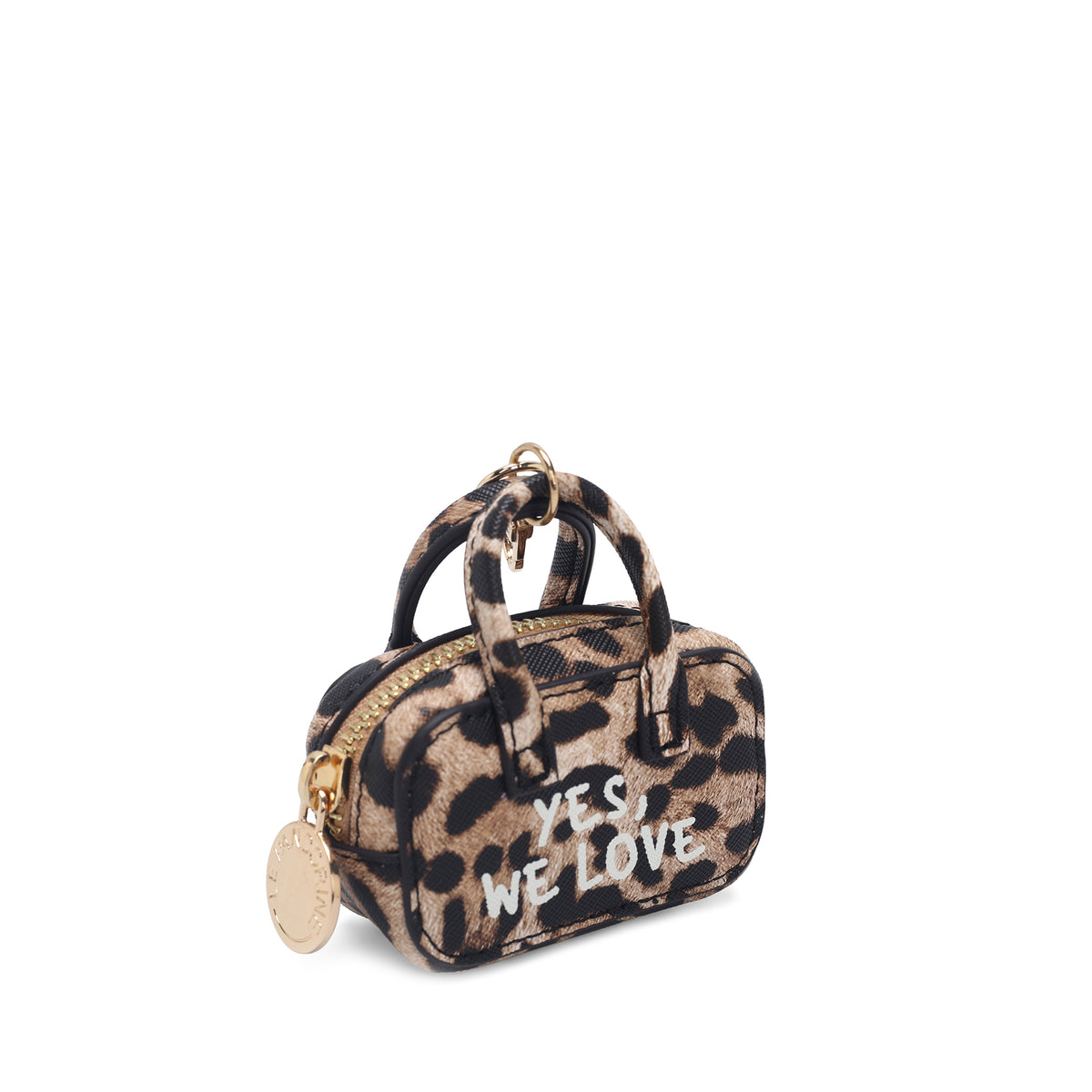Portachiavi a forma di mini bag colore maculato - Accessori Donna | Le Pandorine