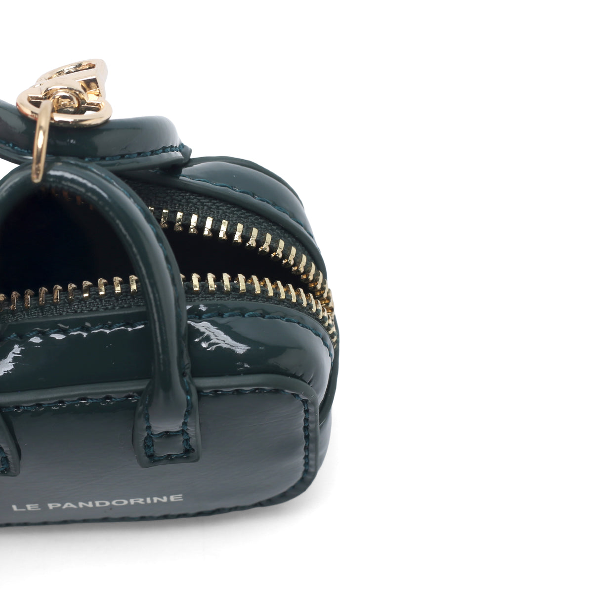 Portachiavi a forma di mini bag colore ottanio - Accessori Donna | Le Pandorine