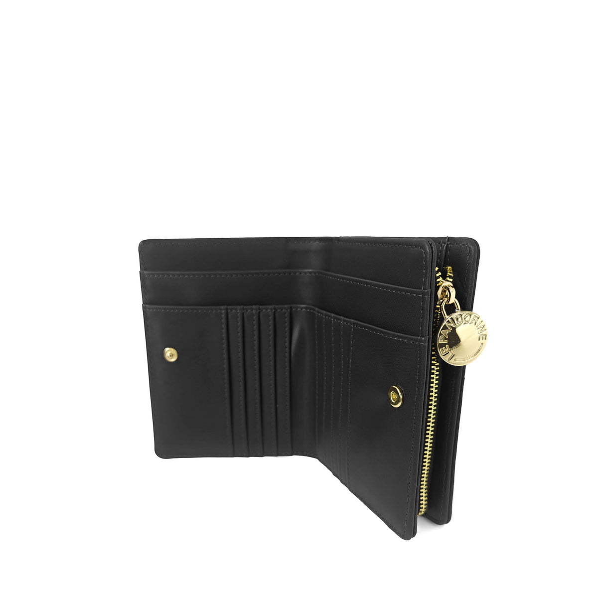 PF266P552.C99 - Portafoglio medio Berlino colore nero - NERO | Le Pandorine