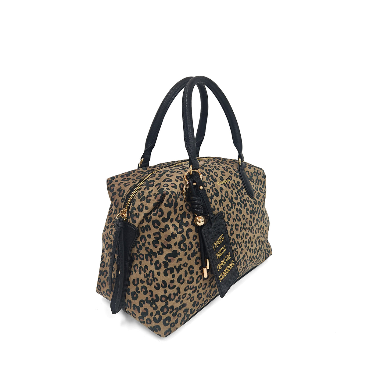 PF267B561.06M - Bauletto grande animalier Chicago colore maculato - BROWN | Le Pandorine