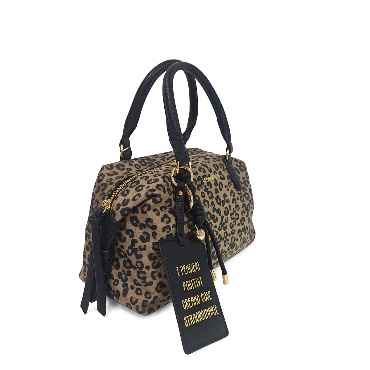 Bauletto medio animalier Chicago colore maculato - MARRONE | Le Pandorine