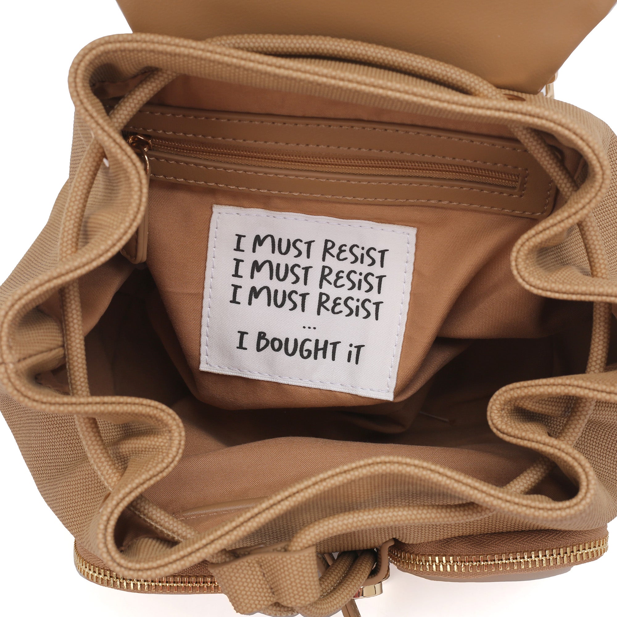 Zainetto Mini Alice colore naturale - Borse Donna | Le Pandorine