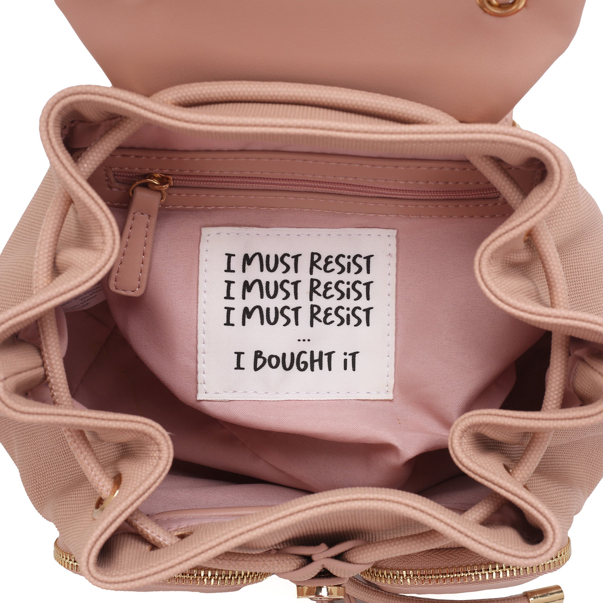 pink Alice Mini Backpack - PINK | Le Pandorine