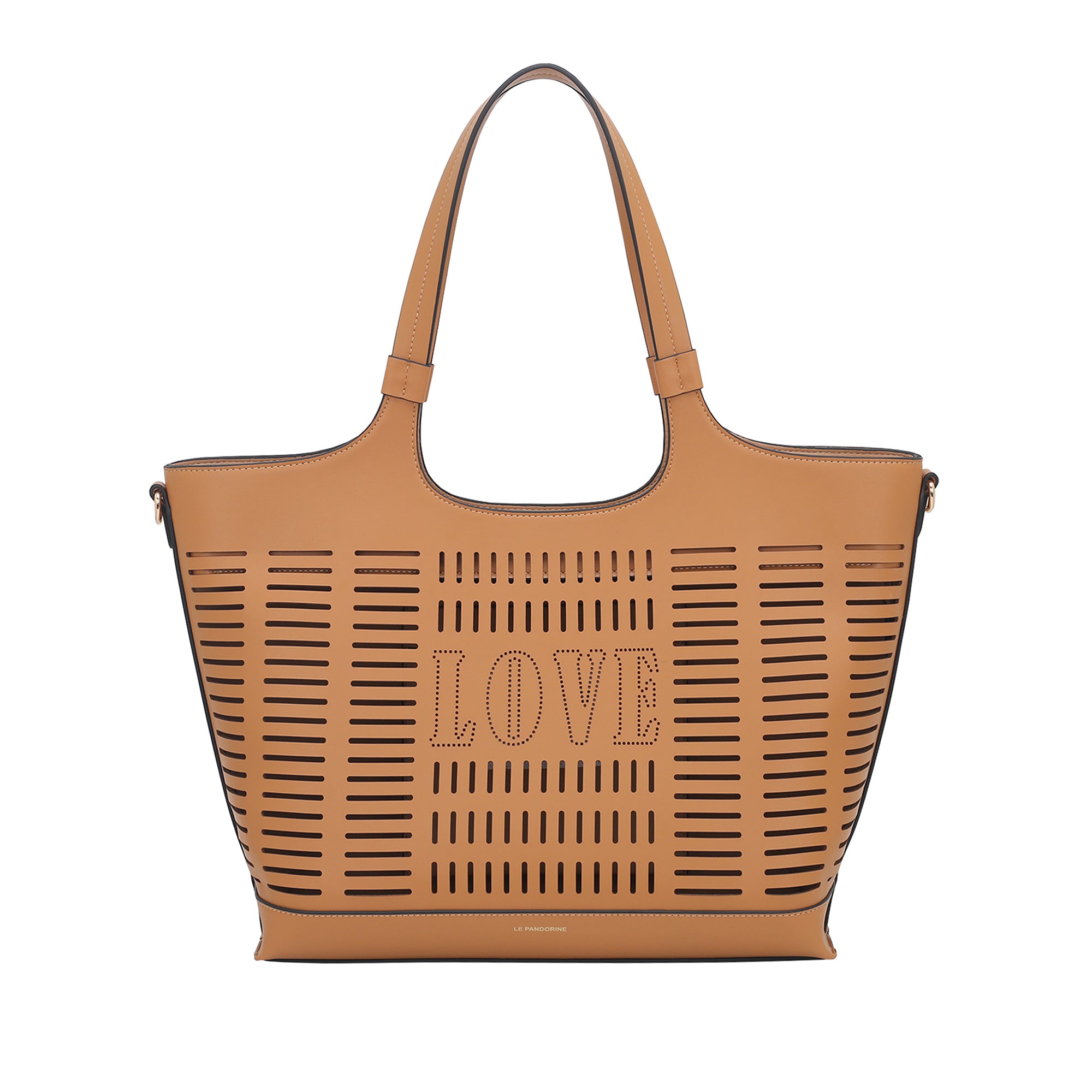natural Nina Shopper Laser-Cut - Shopping Bags | Le Pandorine