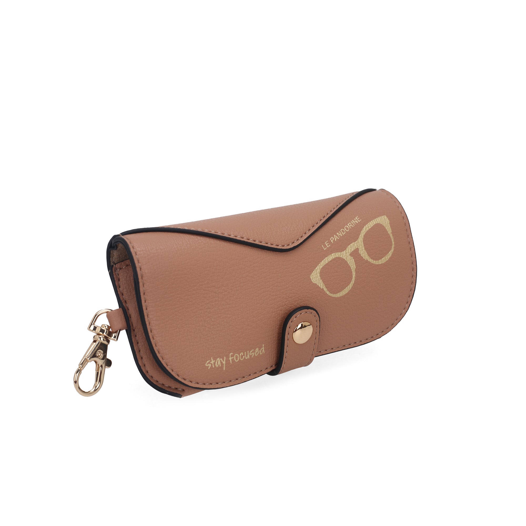 tobacco Focus Bag Mini WithCharm Glasses Holder - Women's Handbags | Le Pandorine