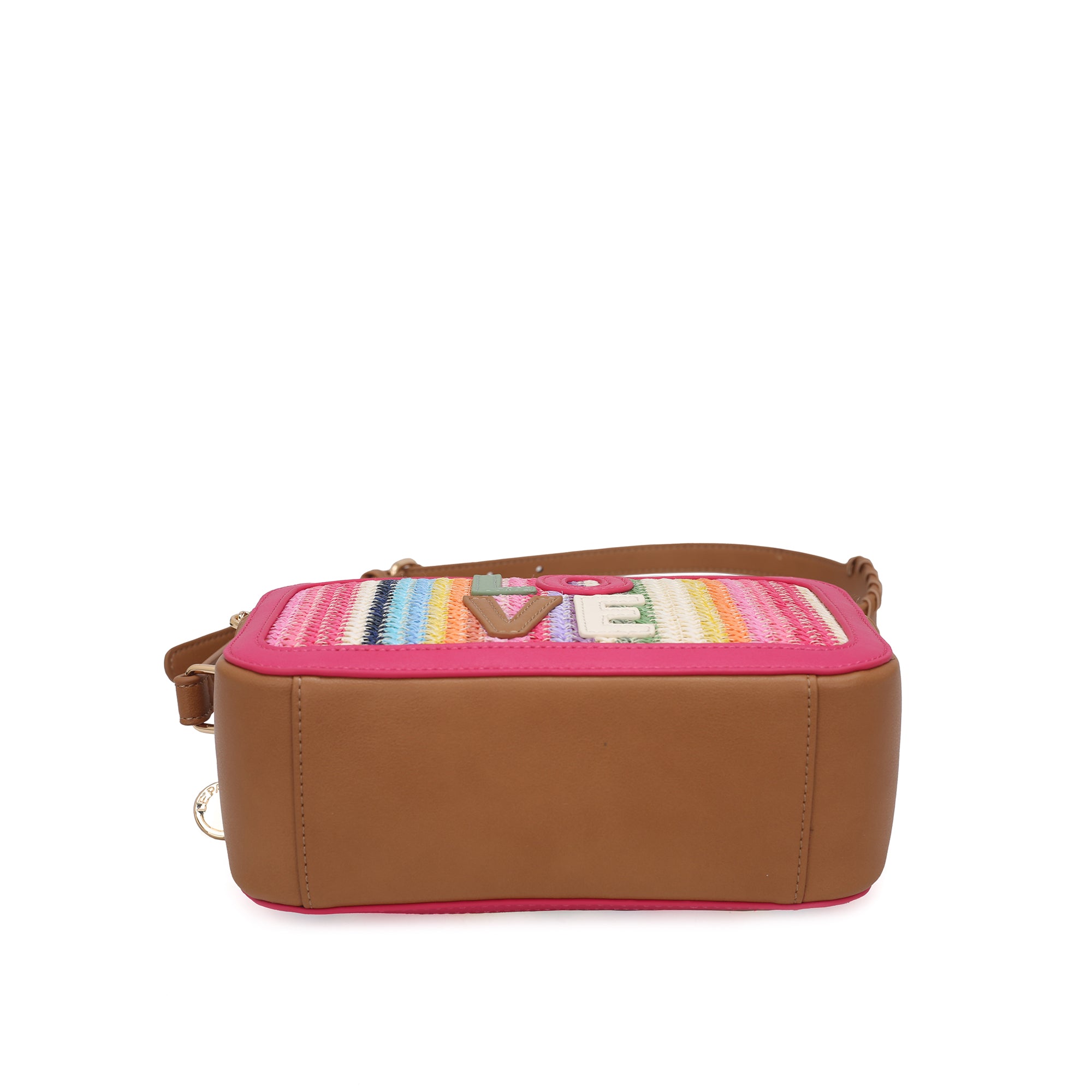 Pochette Raffaella con Portachiavi colore fucsia - Borse a Tracolla Donna | Le Pandorine