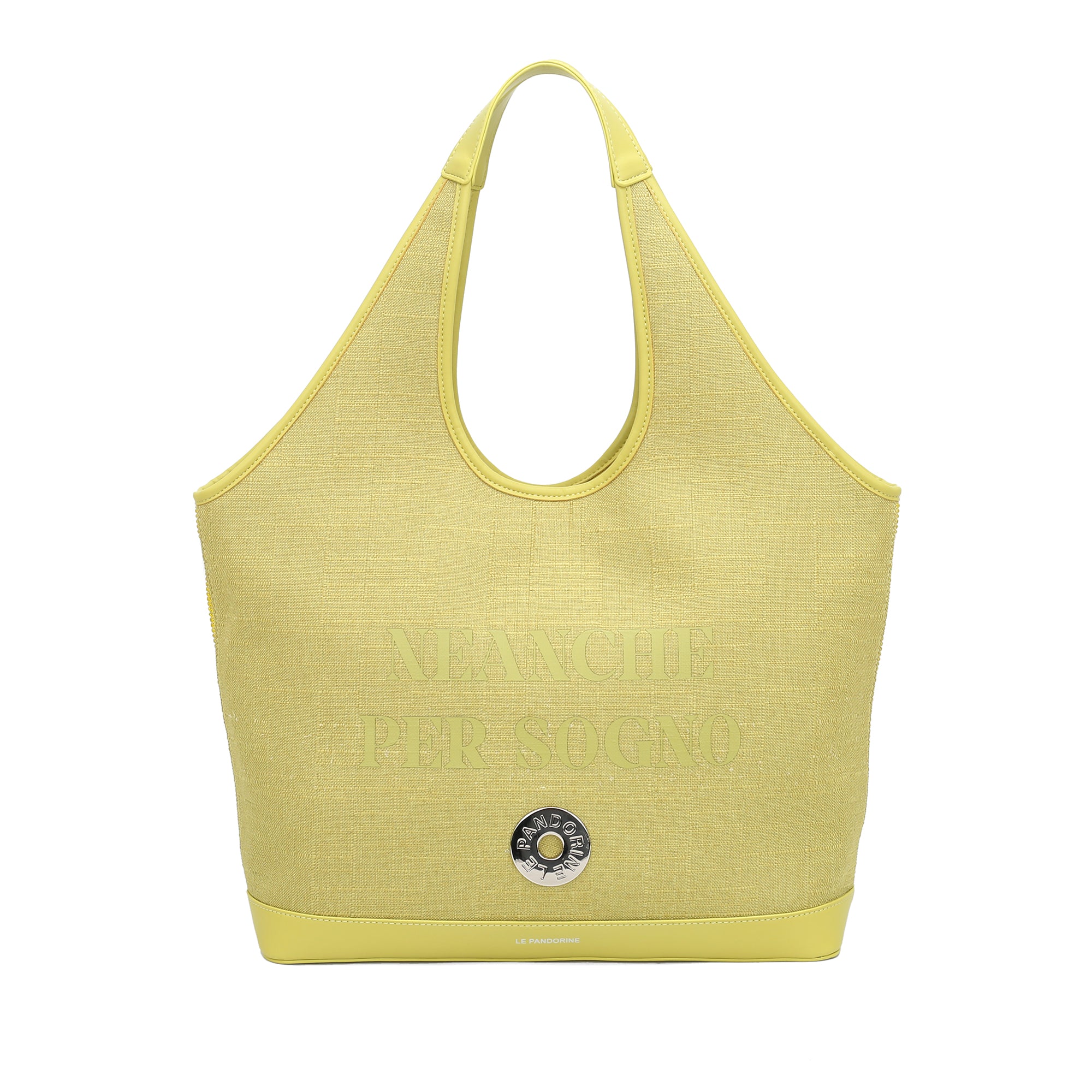 lime Lina Shopper Whit Strass - Shoulder Bags | Le Pandorine