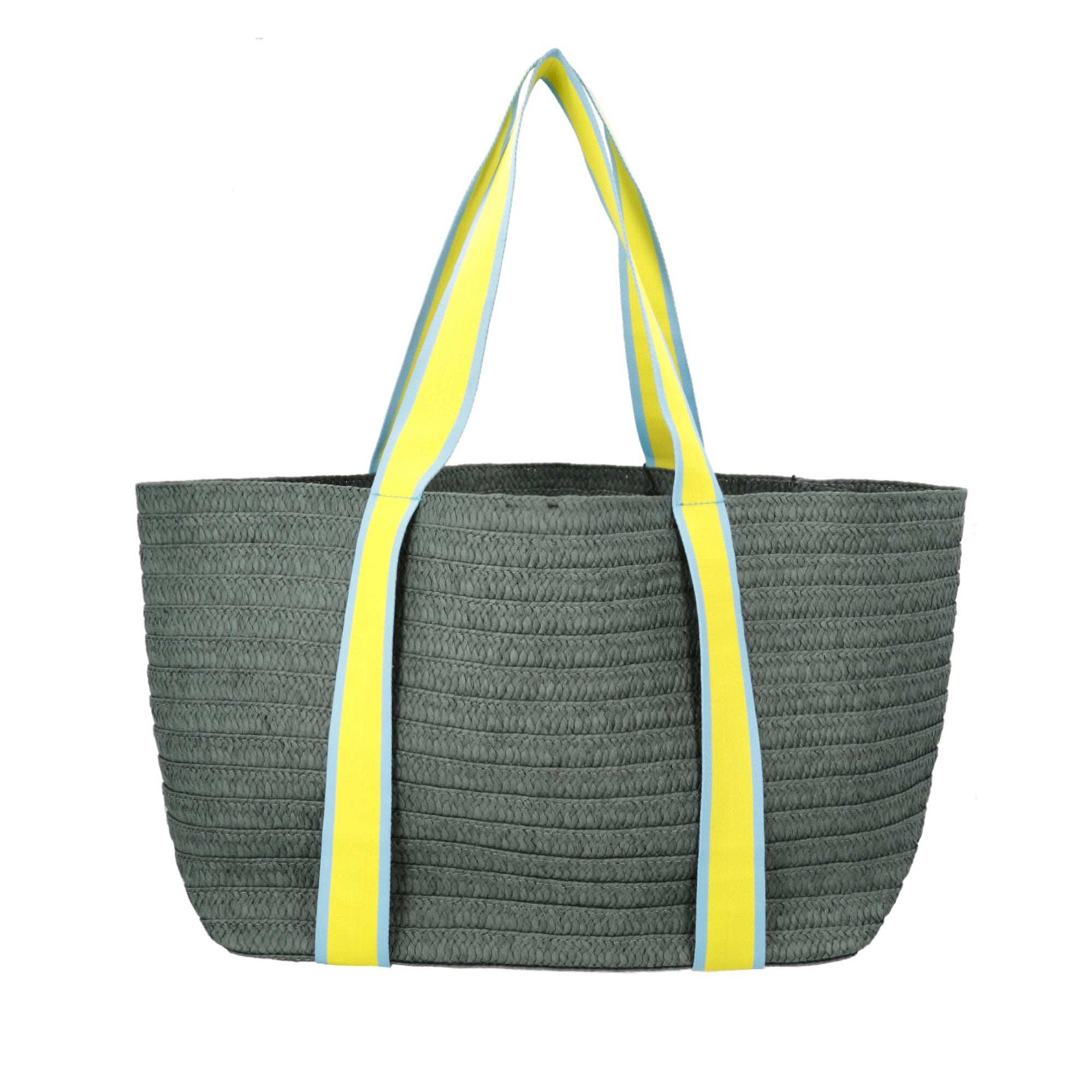 green Chapeau Bag With Front Handles Hat Holder - Shopping Bags | Le Pandorine