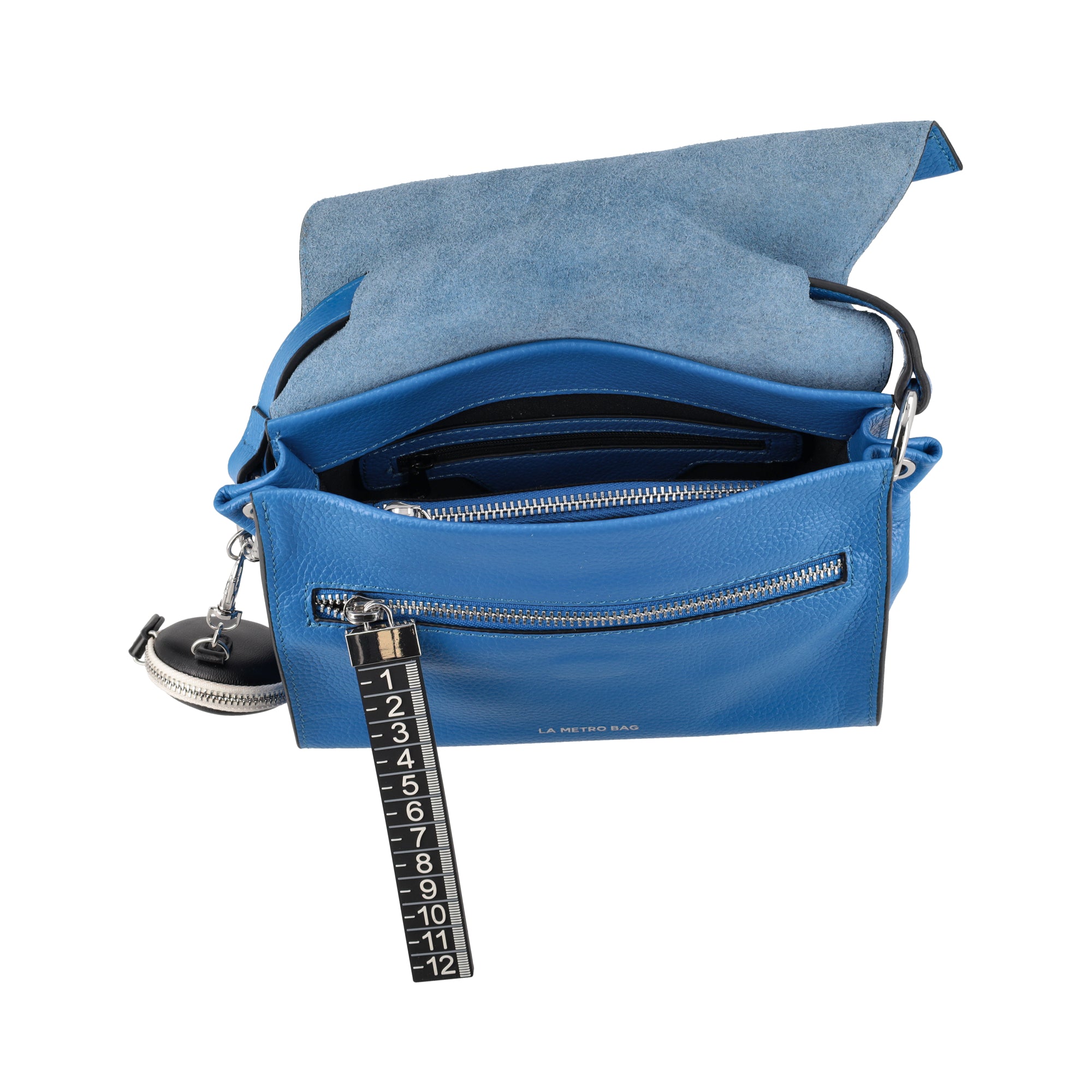 blue Mini LMB Shoulder Bag - BLUE | Le Pandorine