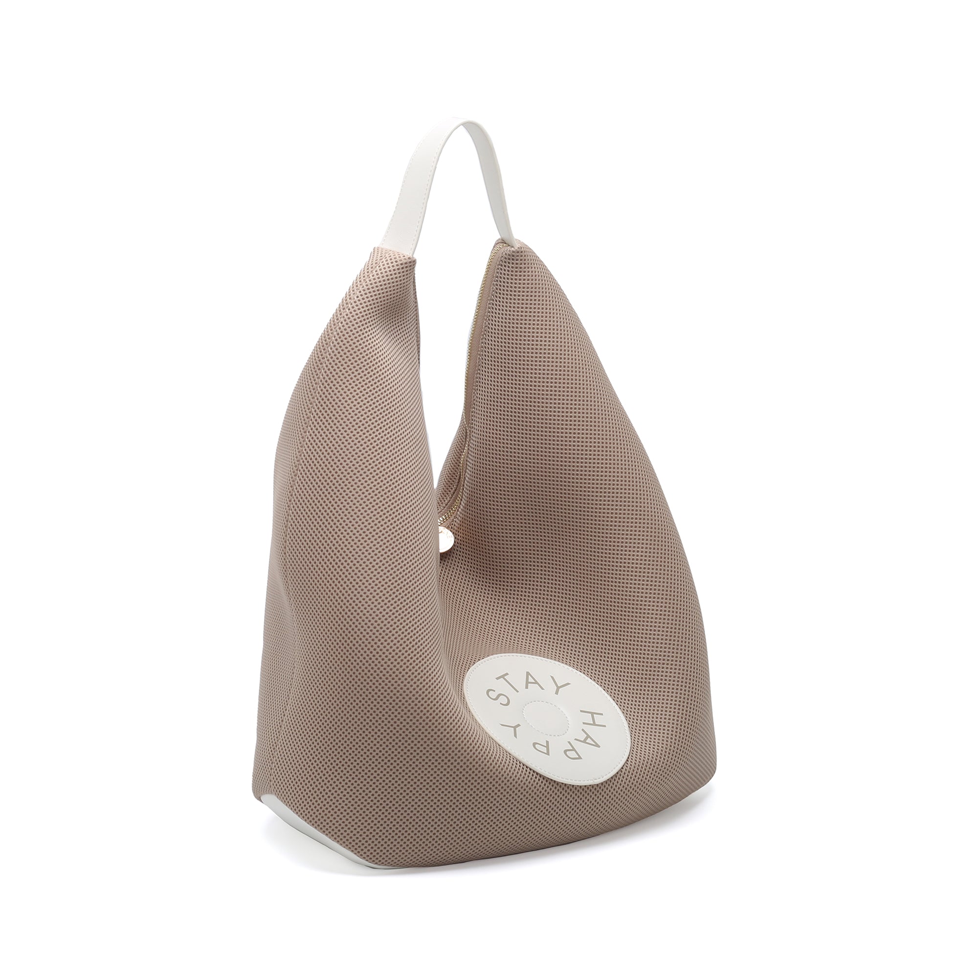 Susanna mesh bag in natural color - Shoulder Bags | Le Pandorine