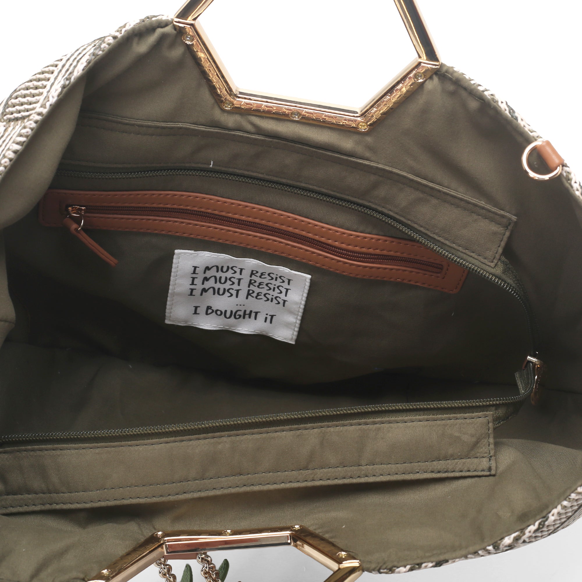 Borsa a mano Miriam con manico in metallo colore blu avio - Pochette | Le Pandorine