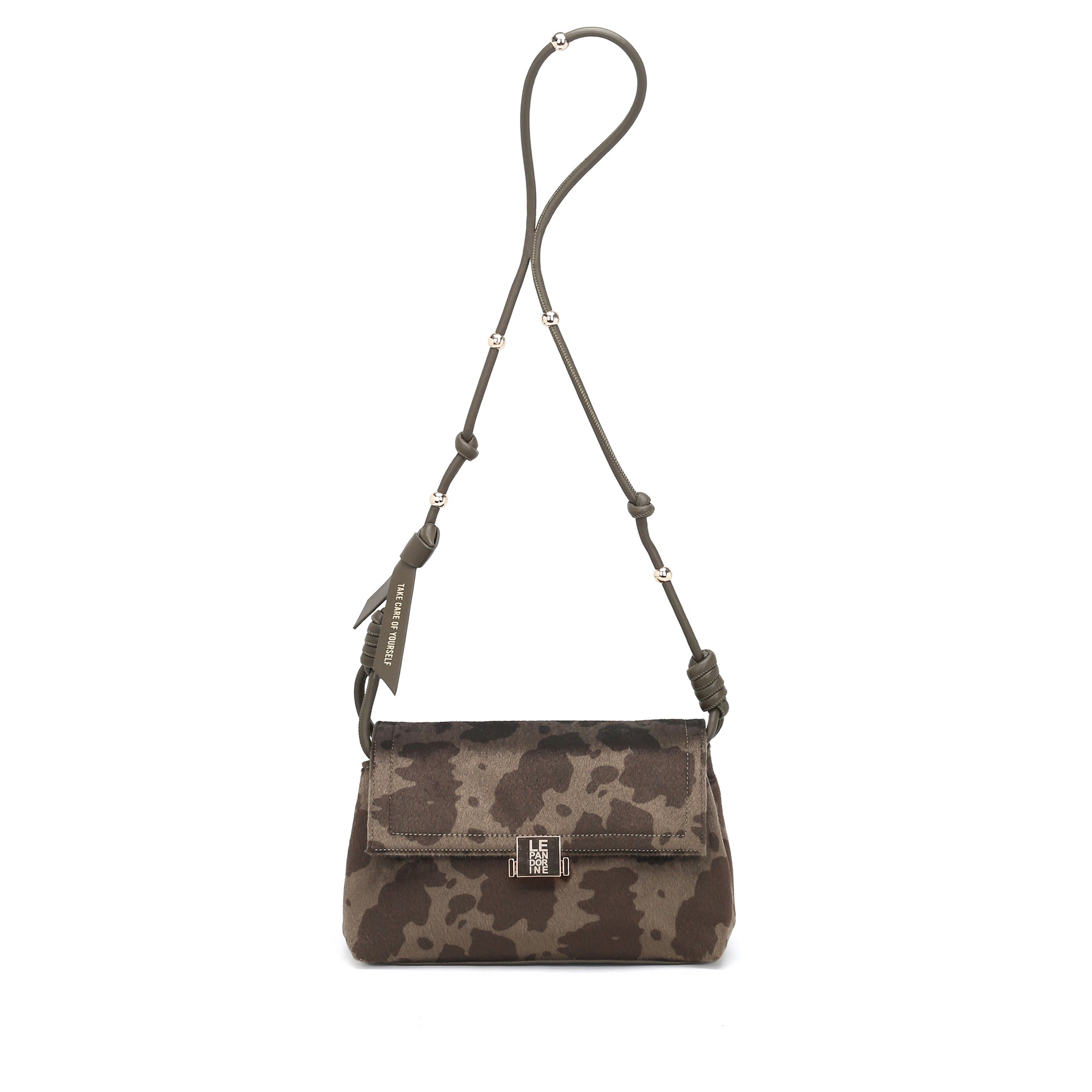 Tracolla media Amina colore mimetico - Collezione Fall Winter | Le Pandorine