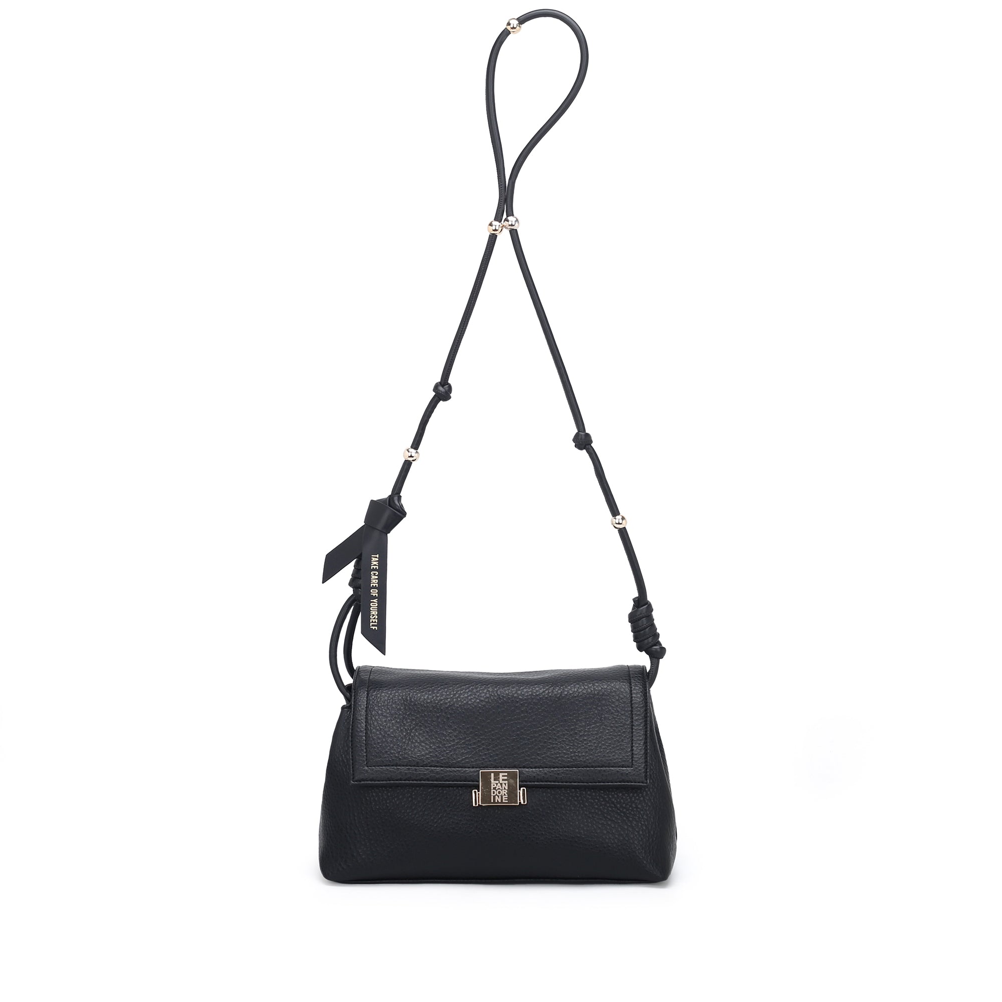 Tracolla media Amina colore nero - Collezione Fall Winter | Le Pandorine