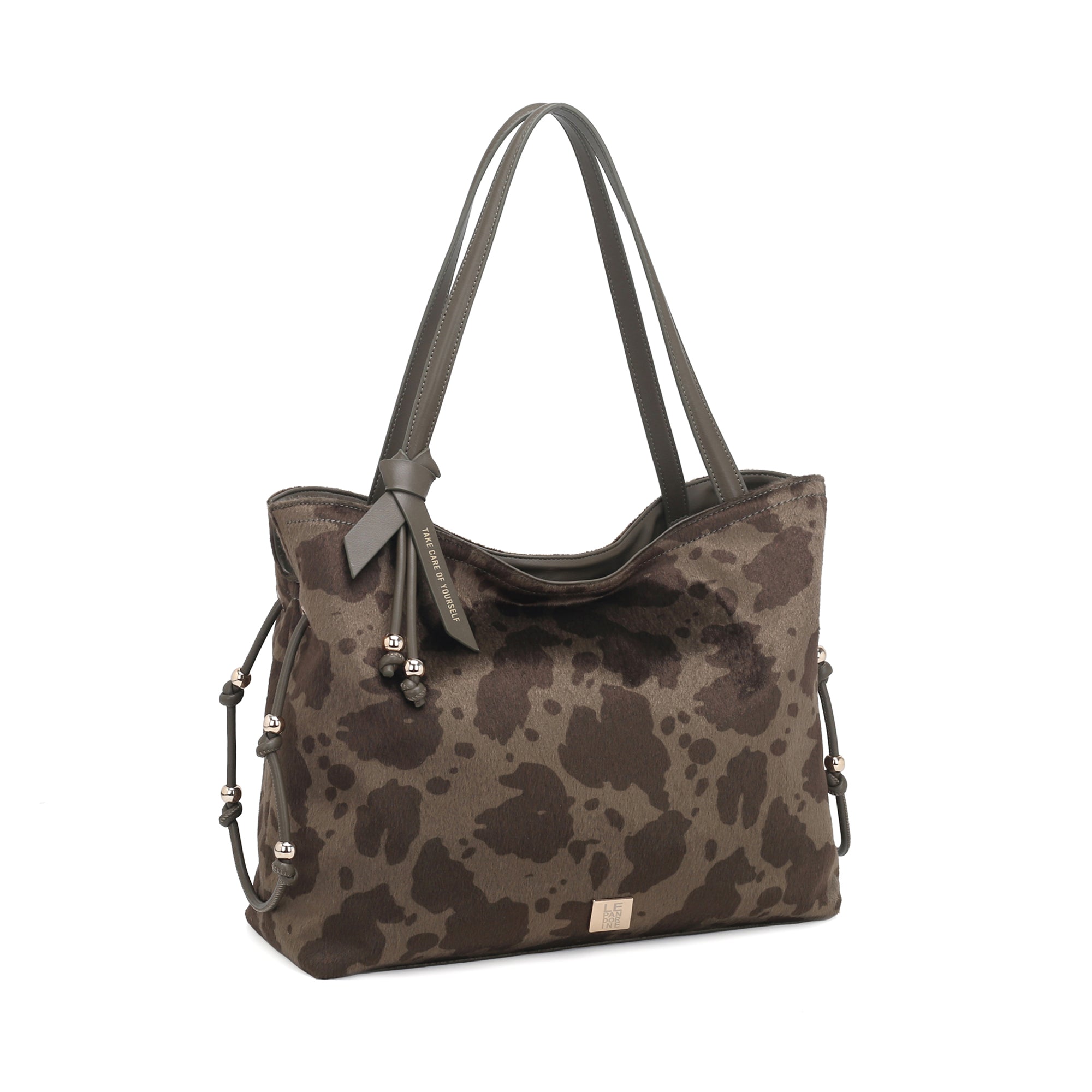 Shopping grande Amina colore mimetico - Collezione Fall Winter | Le Pandorine