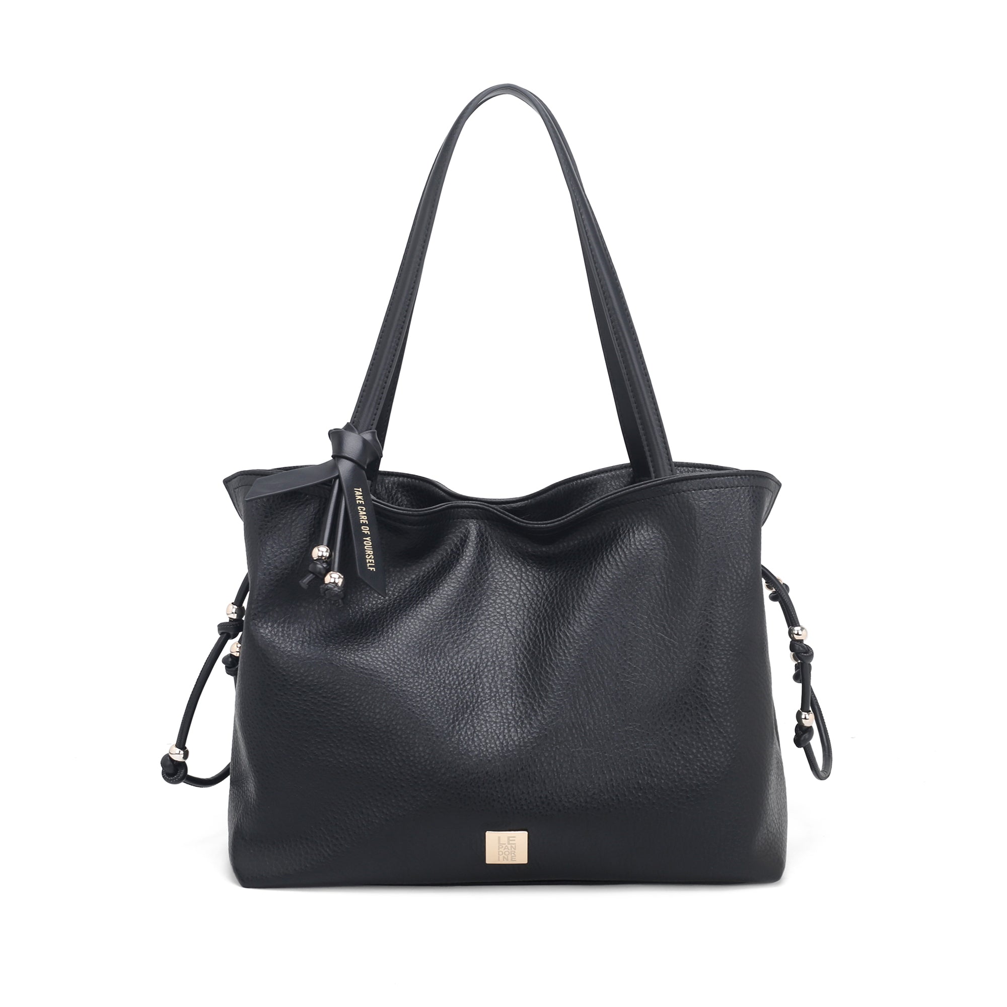 Shopping grande Amina colore nero - Collezione Fall Winter | Le Pandorine