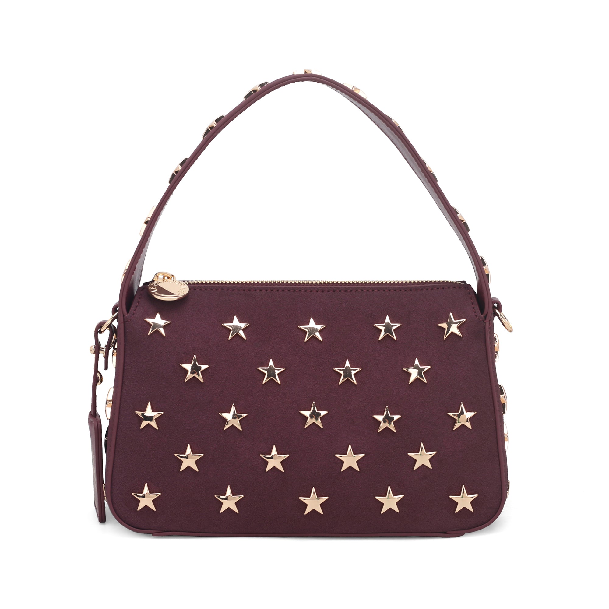 Borsa a spalla media Elena colore bordeaux - Collezione Fall Winter | Le Pandorine